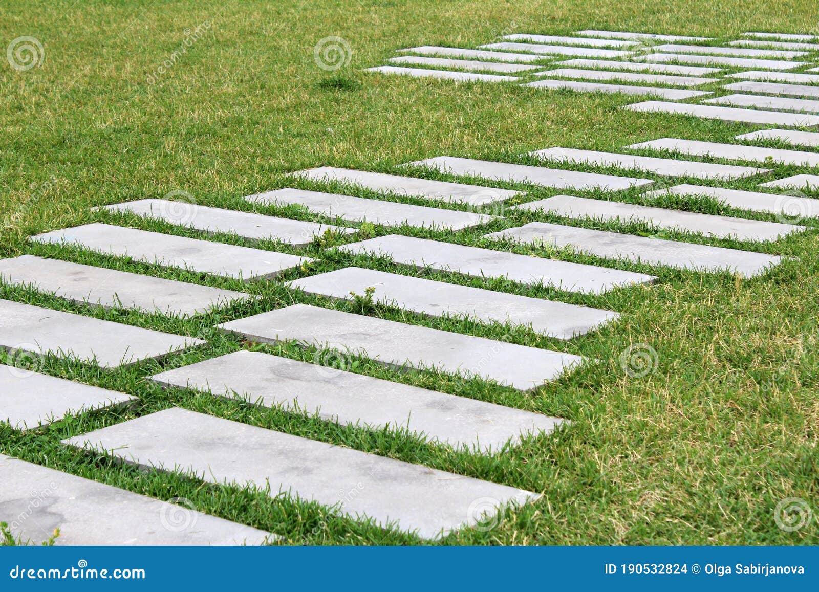 Grass Tiles, Landscape Design, Summer Stock Photo Image of tiles