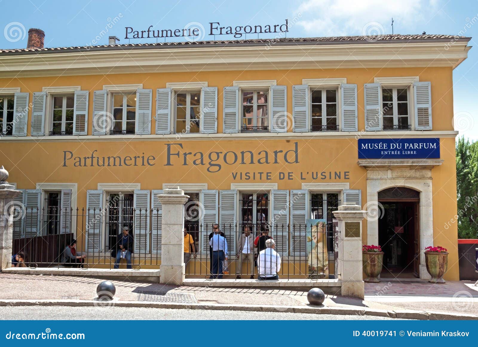 Grasse - Parfumerie Fragonard Factory Editorial Photo - Image of