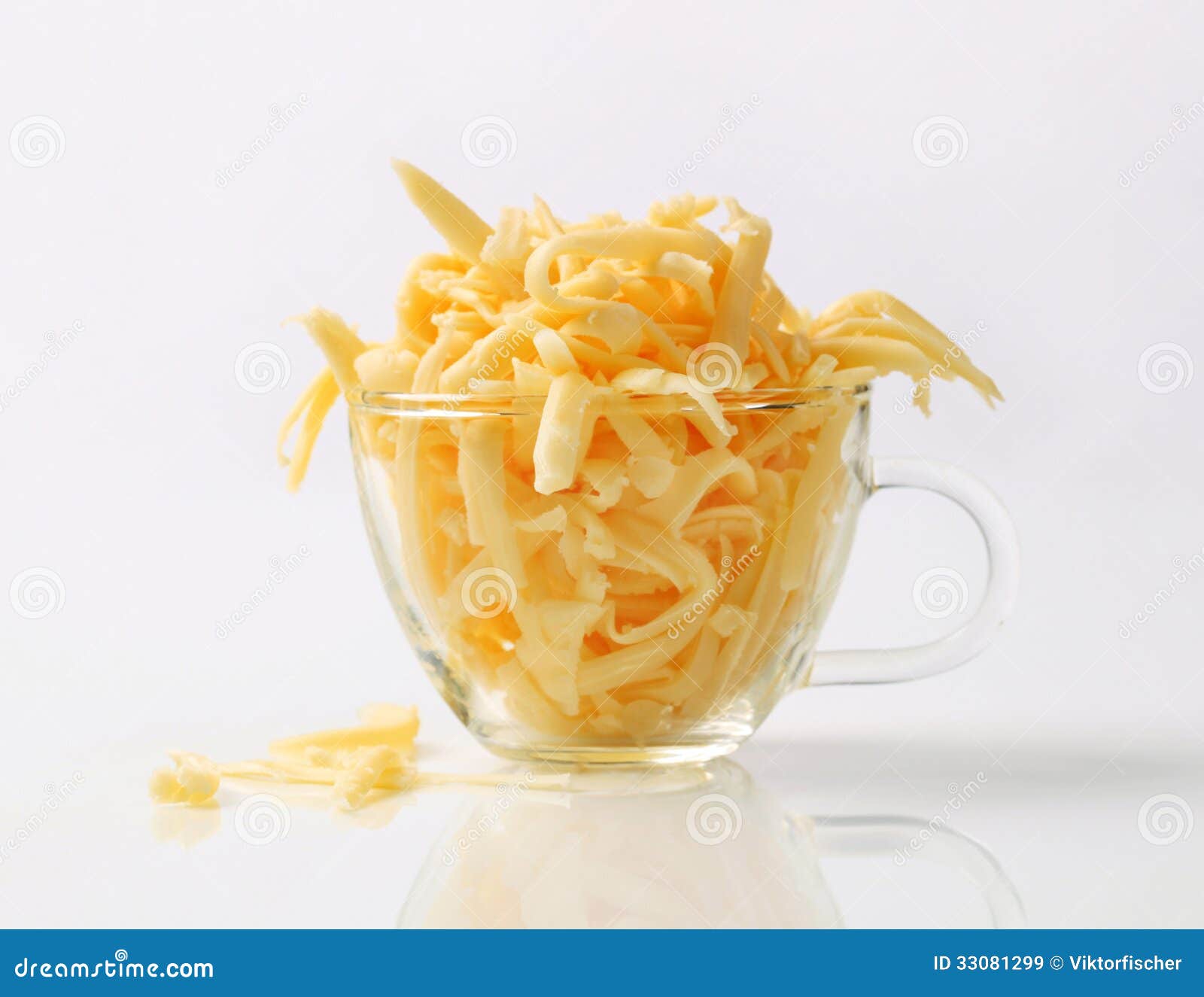 Grated Cheese in a Glass Container Stock Image - Image of food, cheese:  175741121