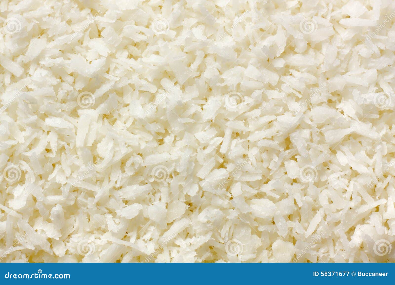 grated coconut kernel (copra)