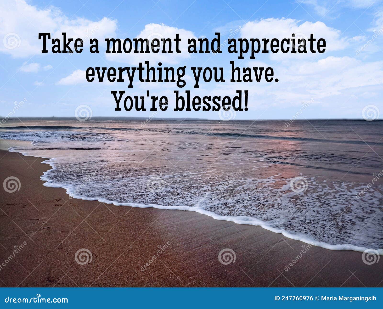 Grateful Inspirational Quote - Take a Moment and Appreciate Everything ...