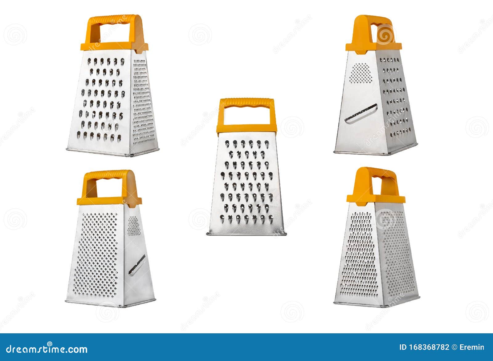 Grater For Vegetables On A White Background Kitchen Grater Closeup