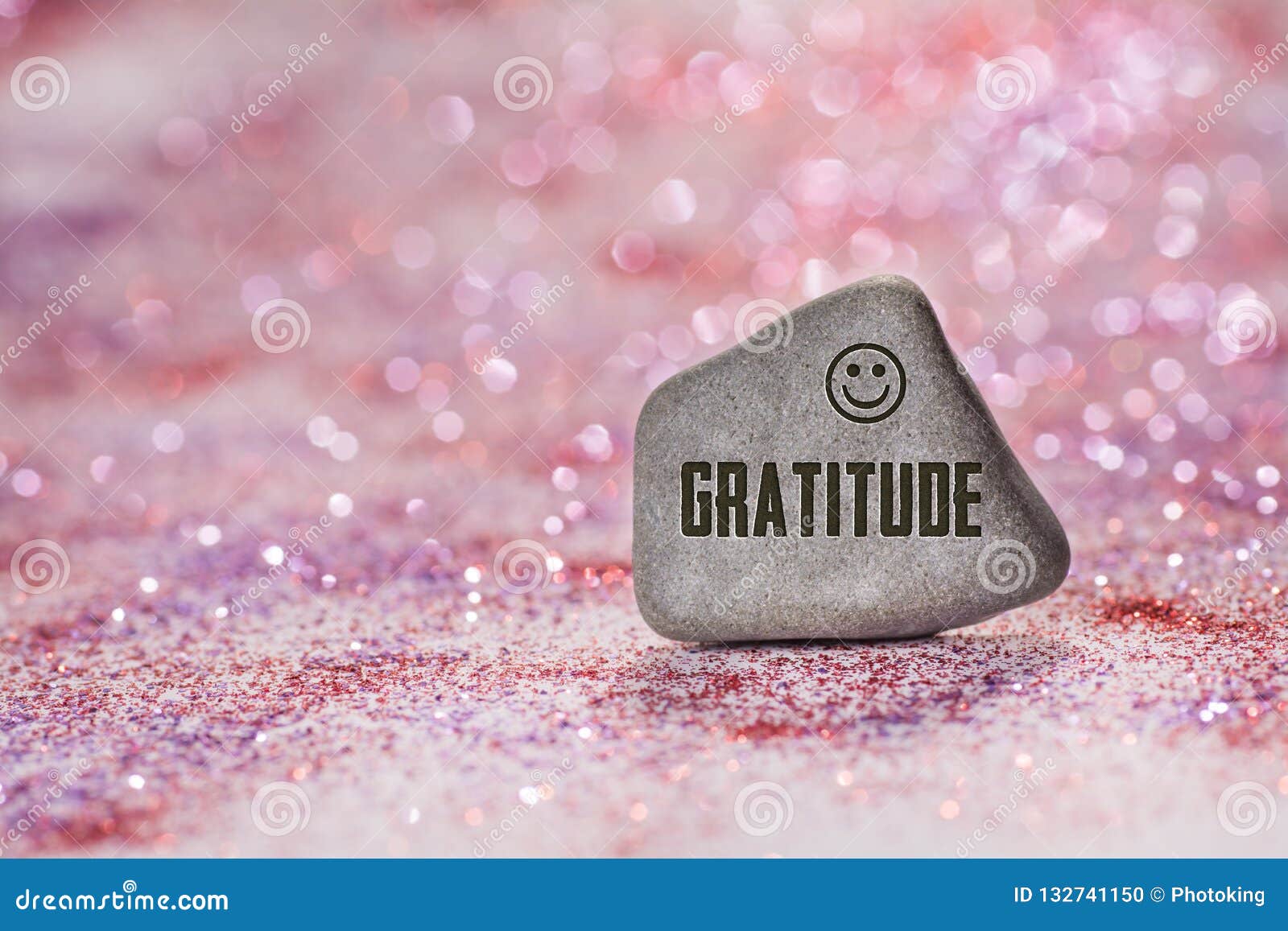gratitude engrave on stone