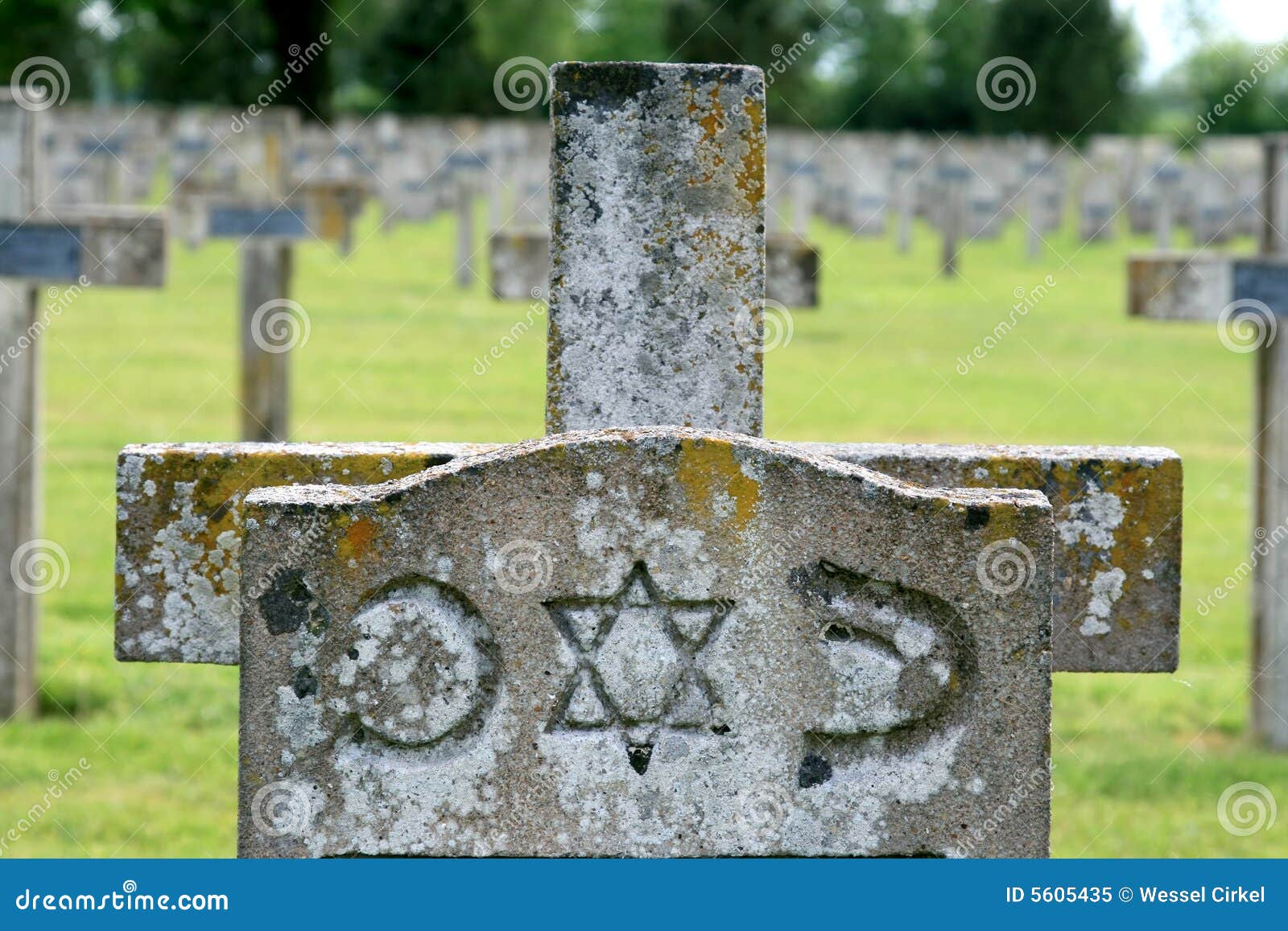 grave of a jewish soldier, france