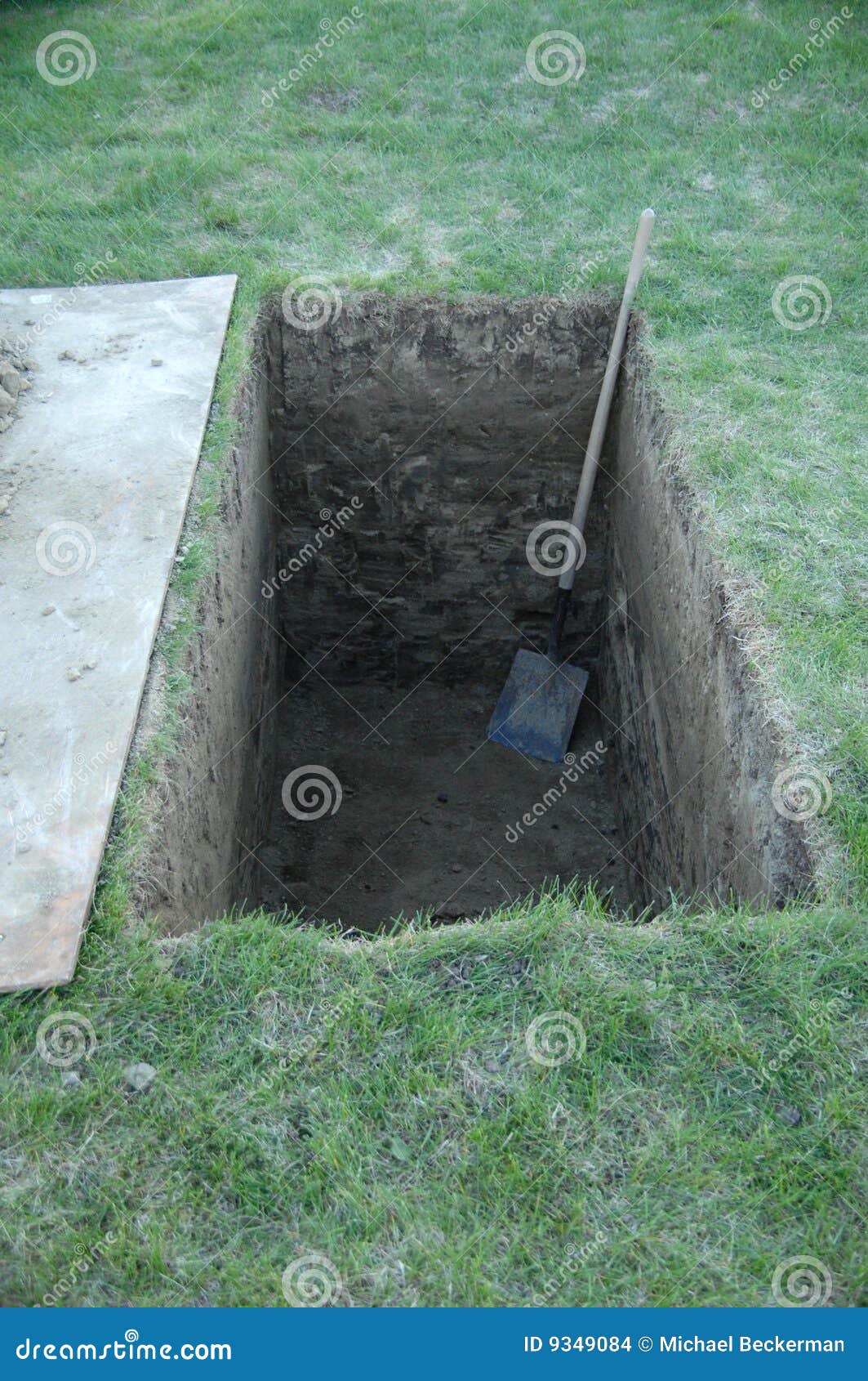 Grave Site 3 stock photo. Image of dieing, hole, earth 9349084