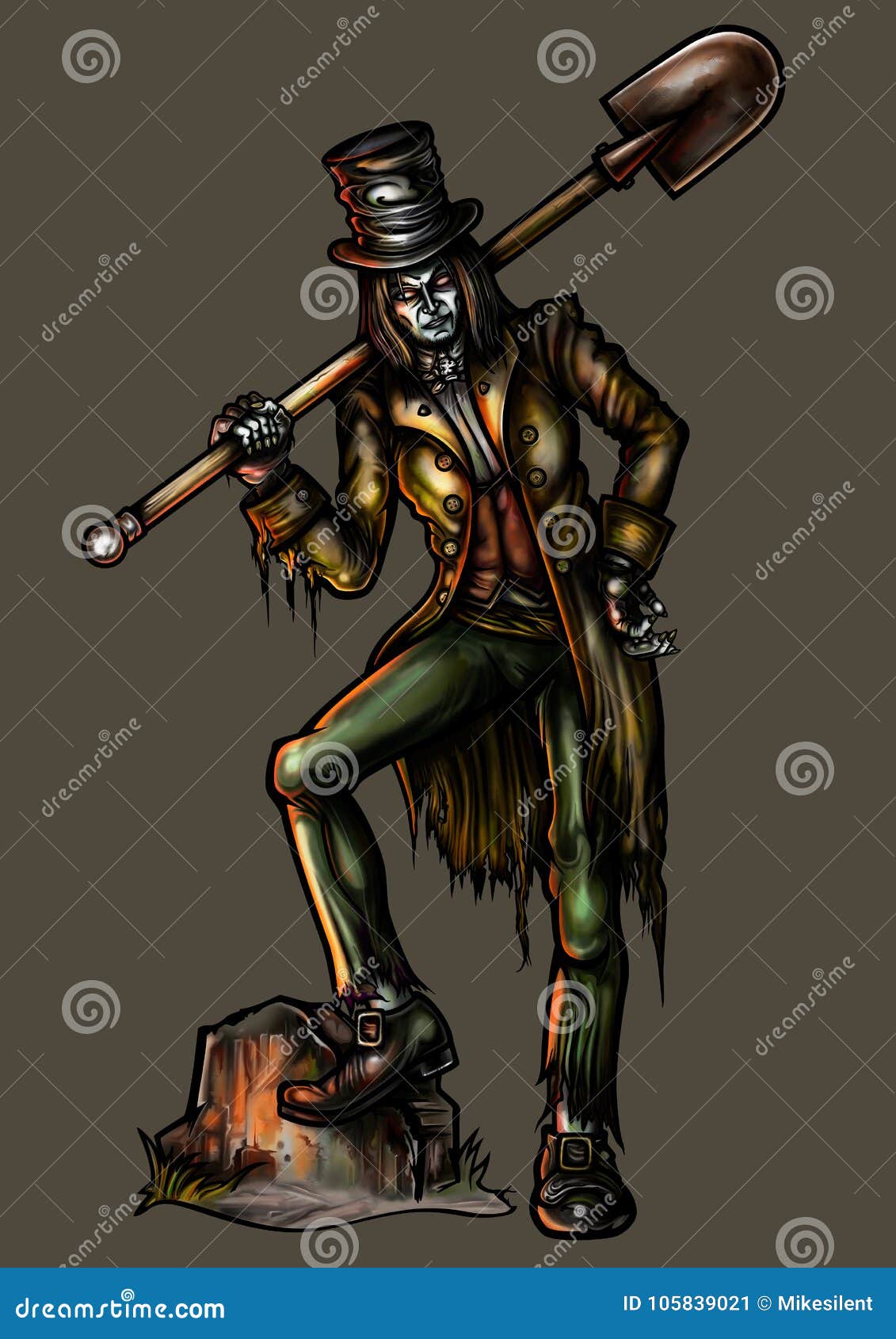 180+ Grave Digger Illustrations Stock Illustrations, Royalty-Free