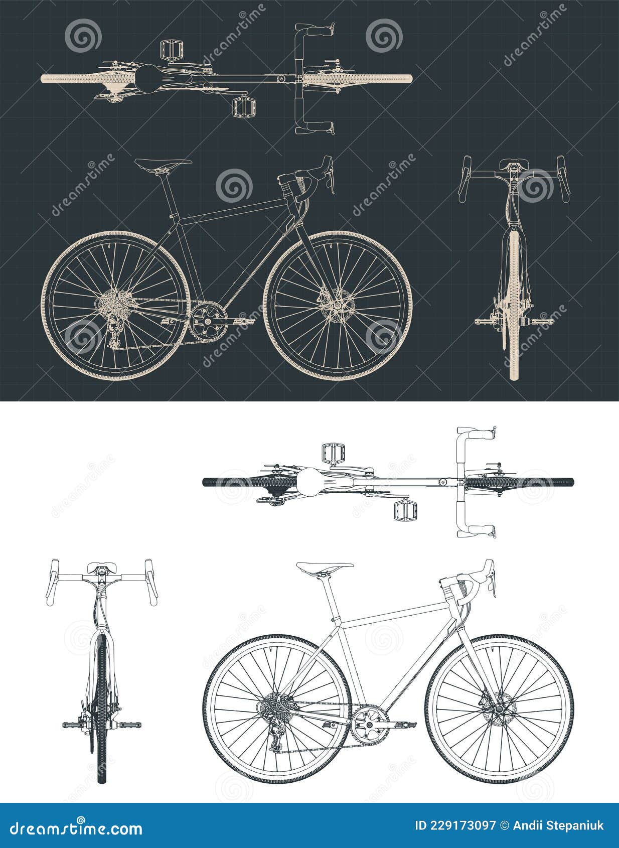 gravel bike blueprints