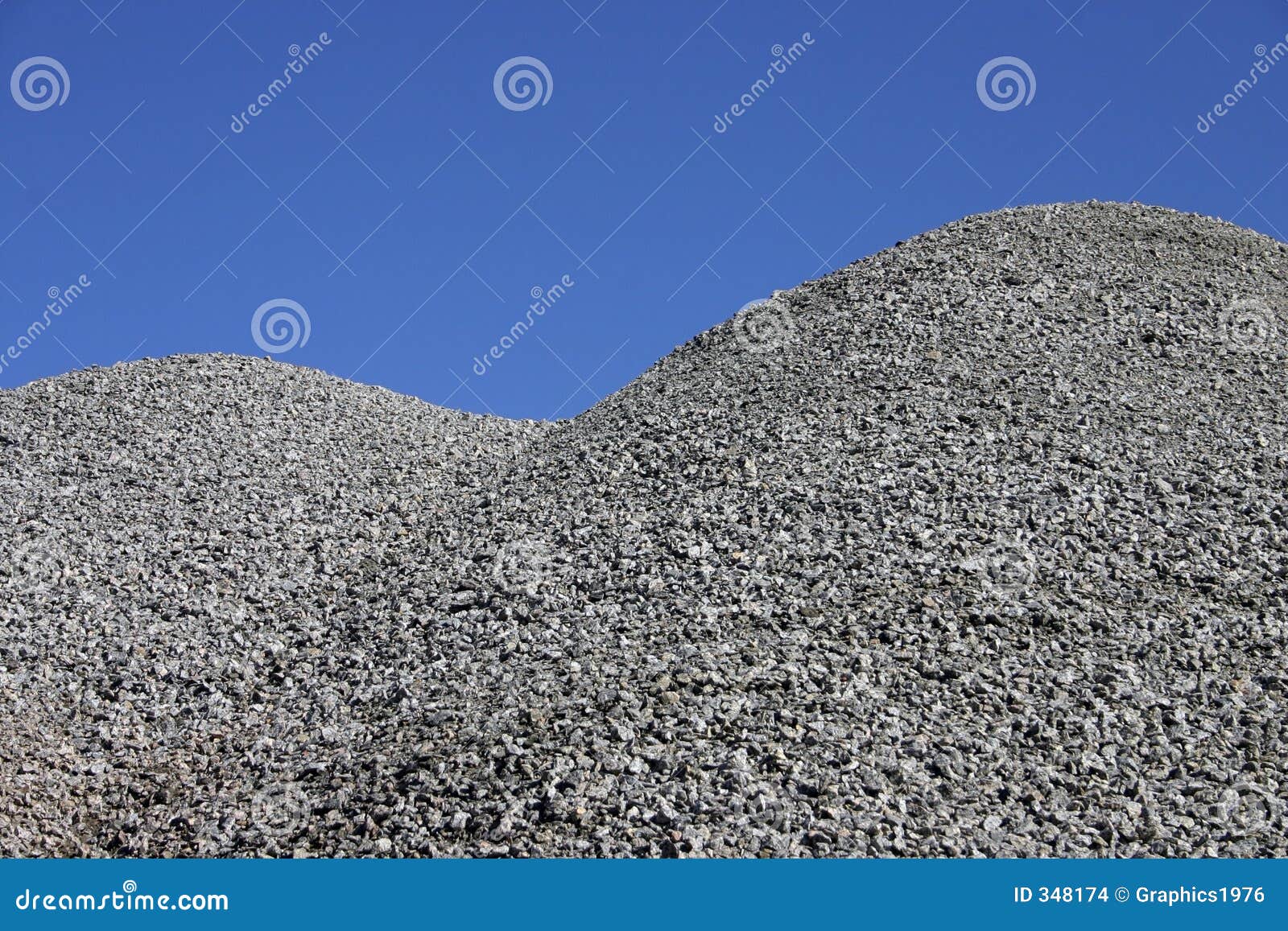 Gravel hill stock photo. Image of rubble, bump, grit, stone 348174
