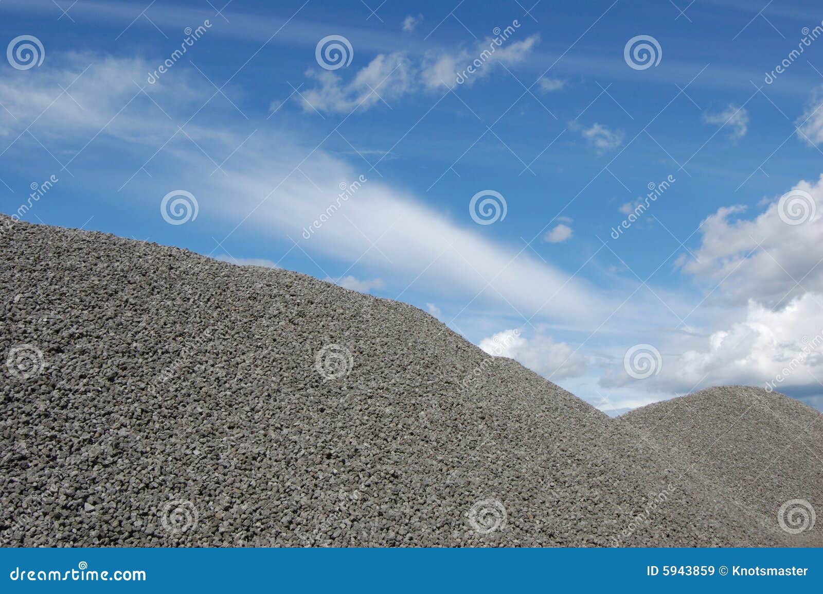 Gravel hill stock image. Image of boulder, view, large 5943859