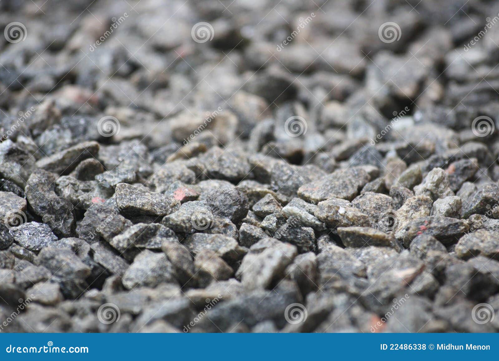 gravel textured bokeh background