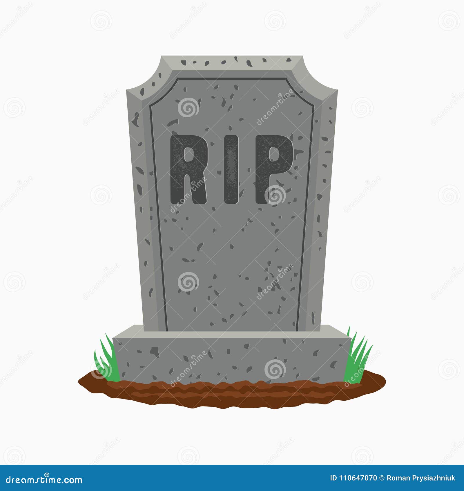 Free: Related Gravestone Clipart Transparent - Rip Tombstone Png 