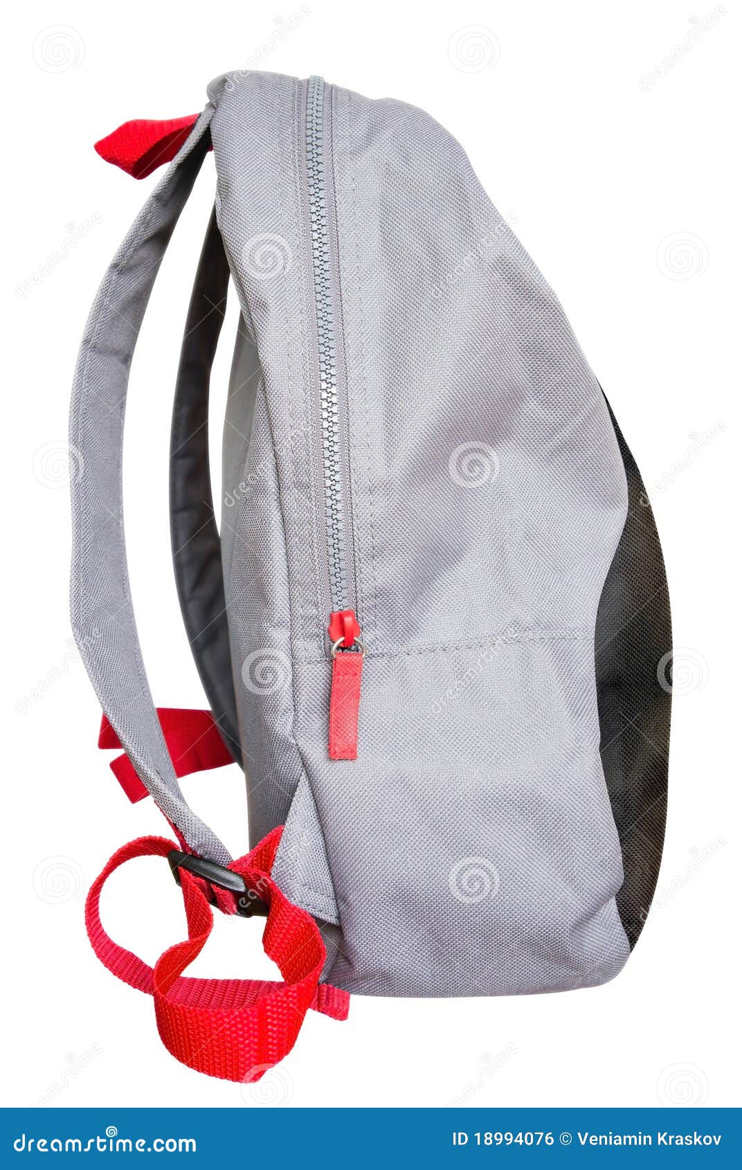 Gray backpack stock photo. Image of hike, travel, adventure 18994076