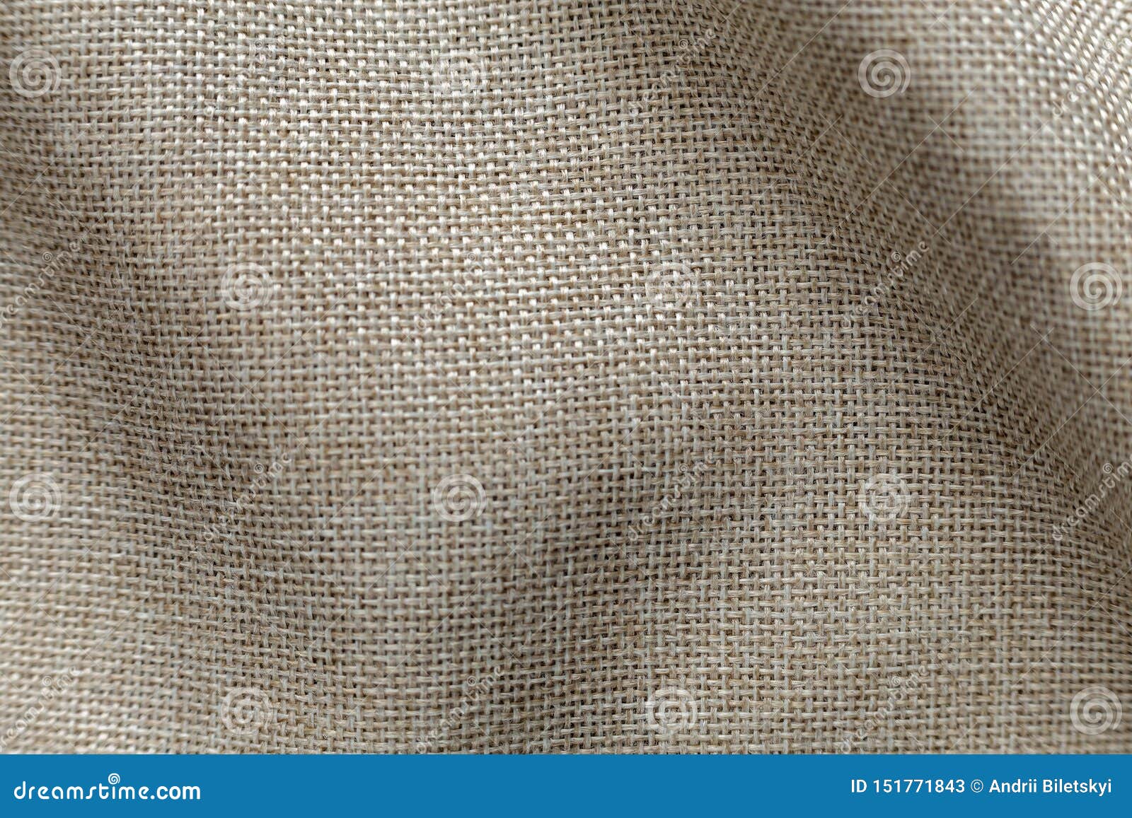 Gray Beige Linen Canvas Surface Background. Sackcloth Design ...