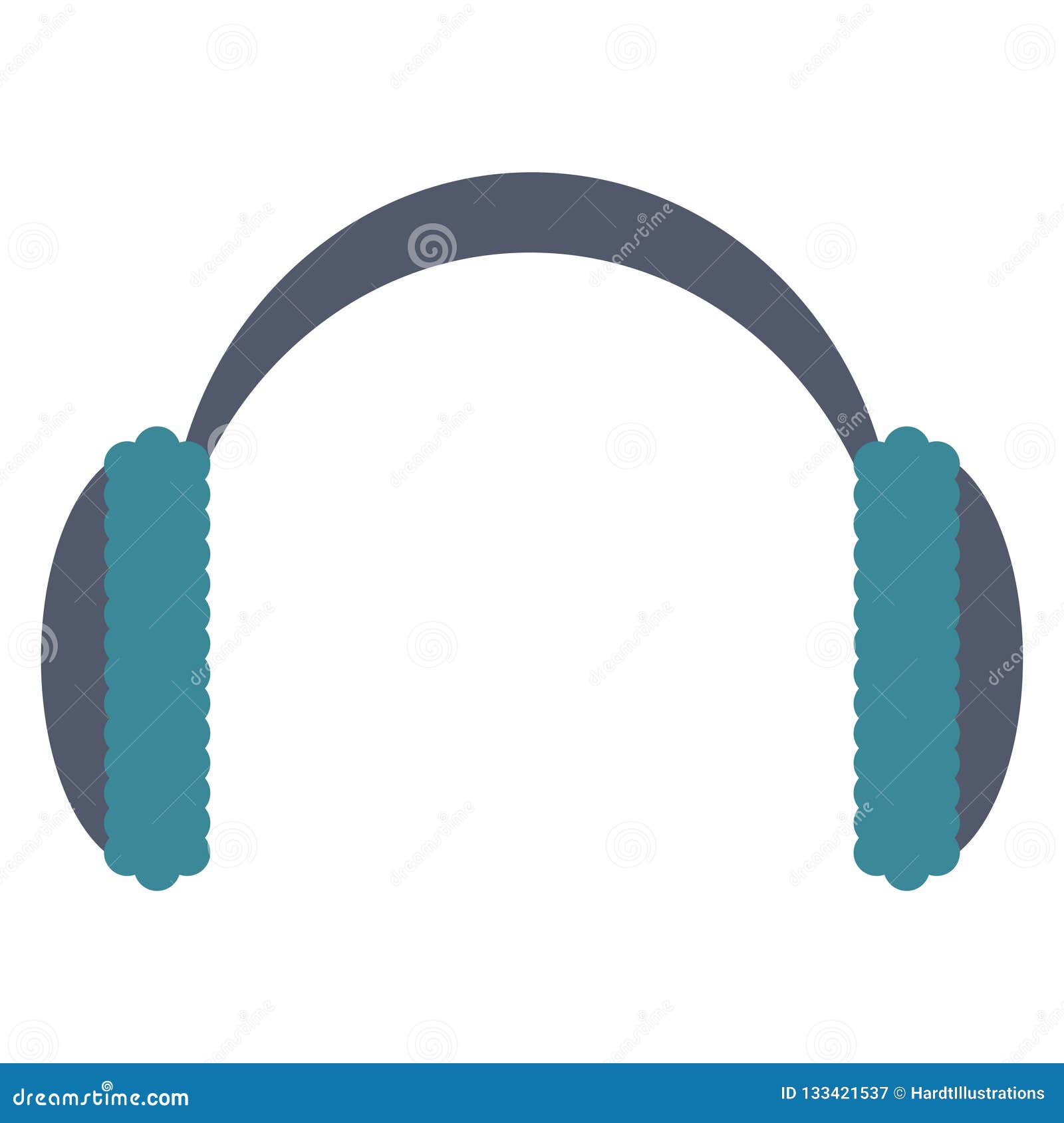 Ear Muffs stock vector. Illustration of headset, decoration 133421537