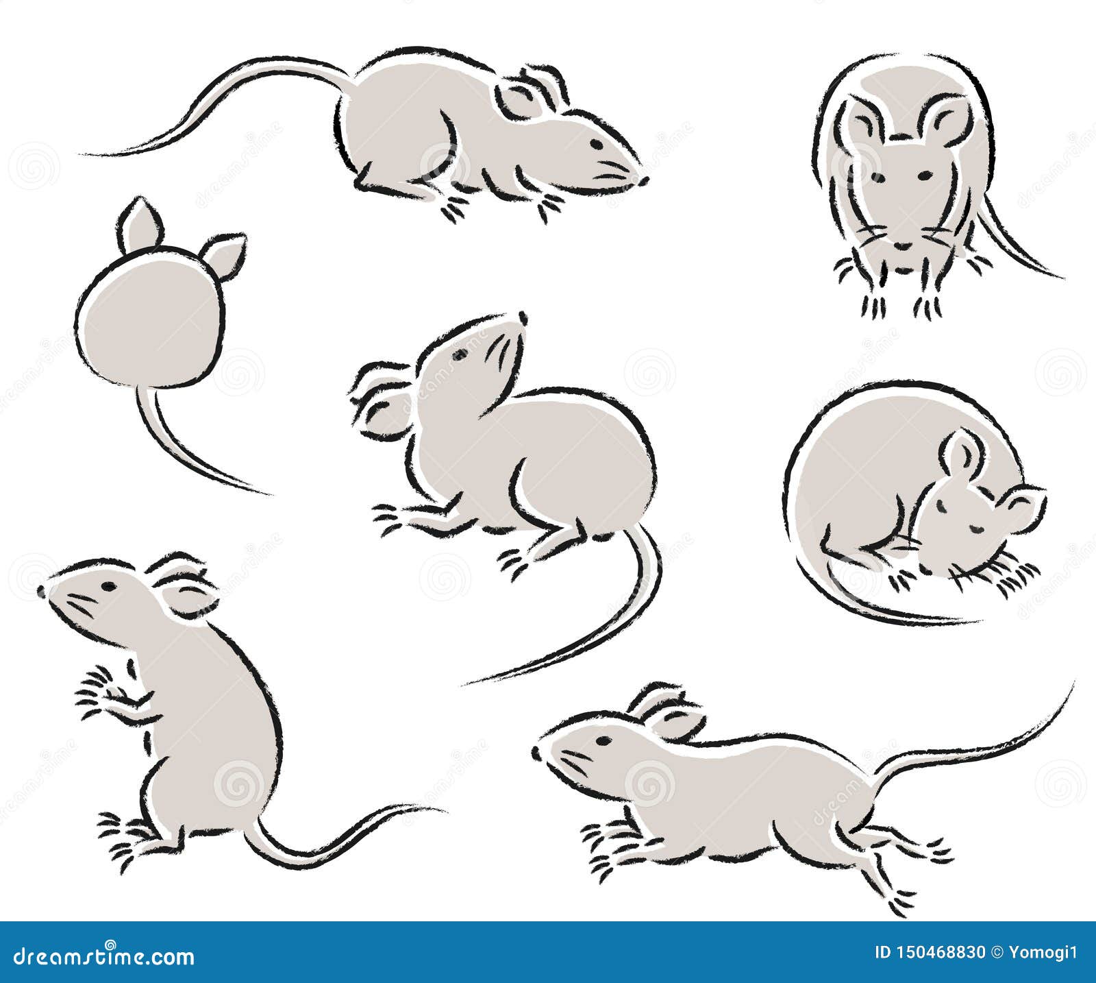 Easy Mouse Drawing - Free Transparent PNG Clipart Images Download