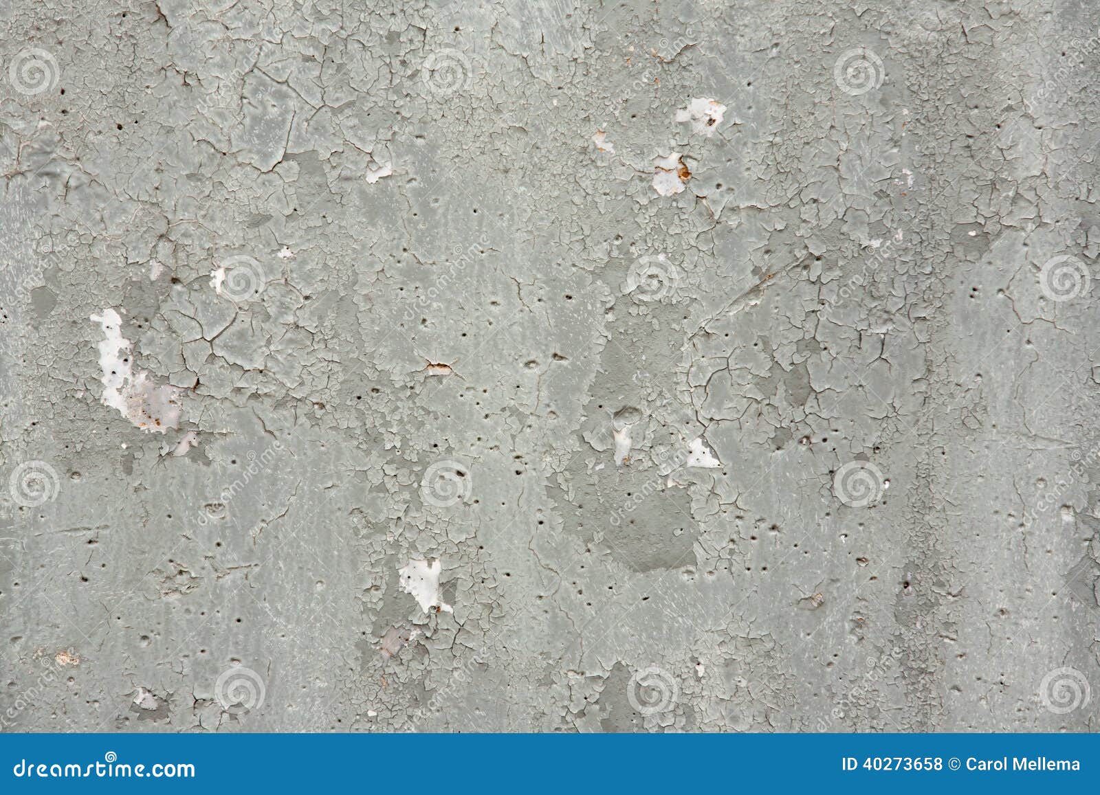 Gray Chipped Paint Concrete Wall Grunge Background Texture Stock Photo