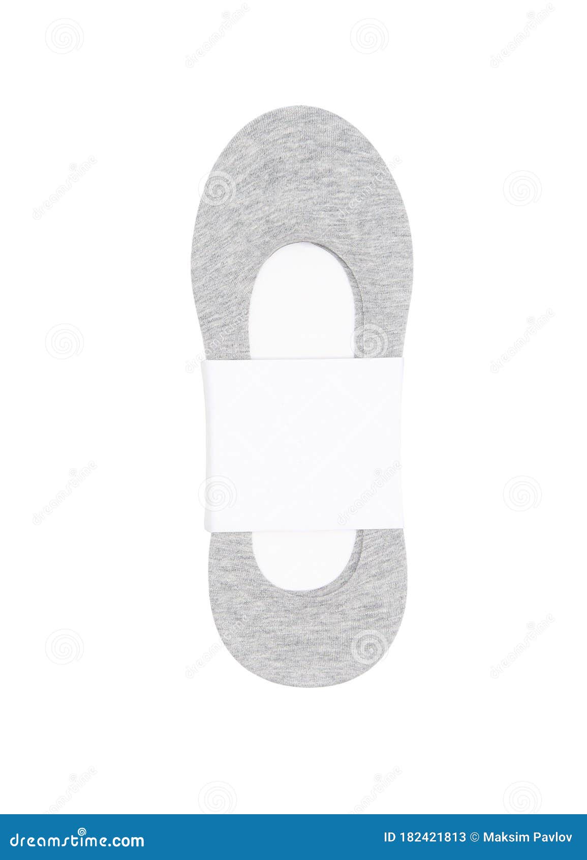 Download Gray Color Short Mini Socks Mockup For Design Isolated On ...