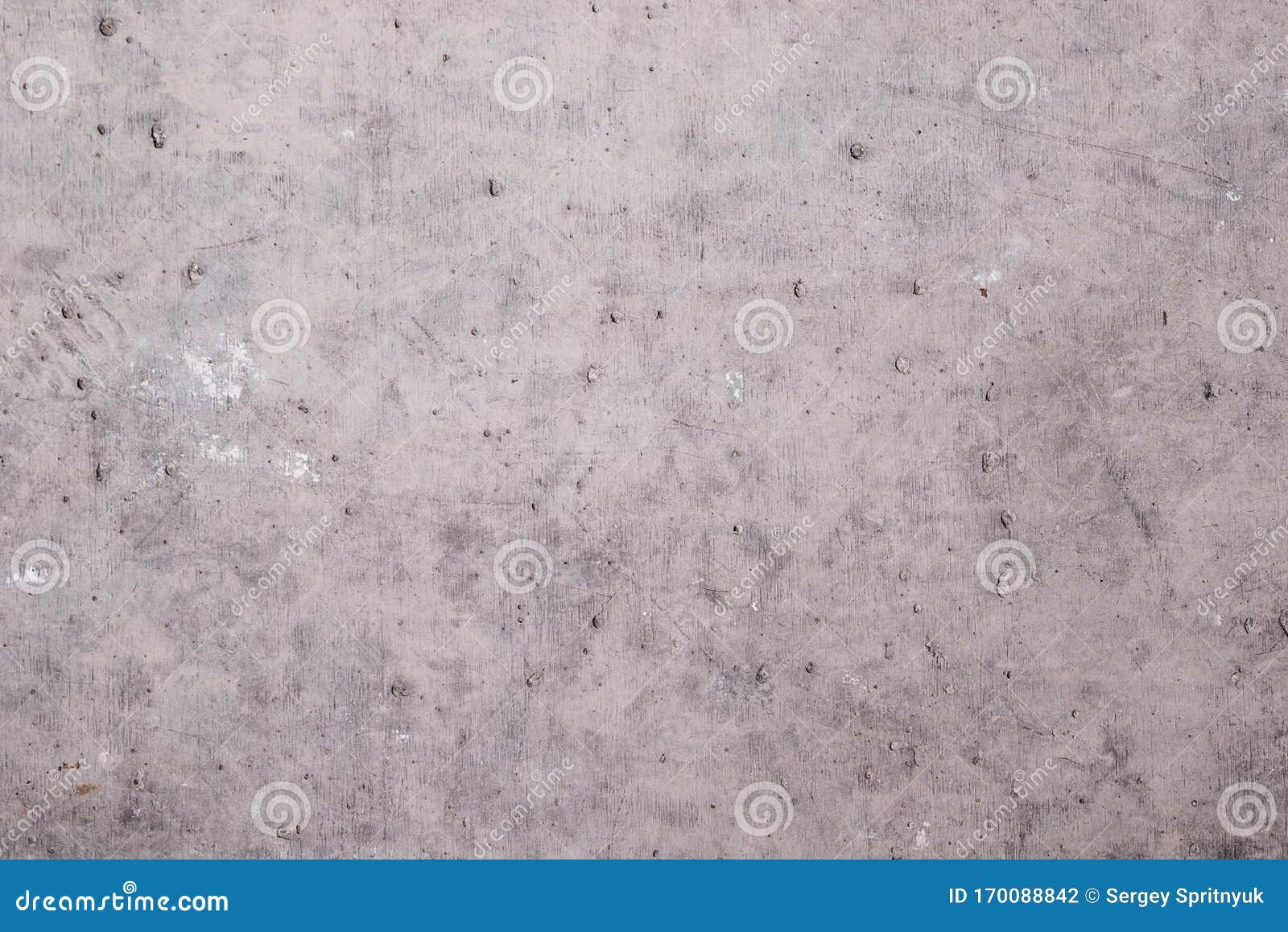 Gray Concrete Wall in the Apartment before Repair Stock Photo Image
