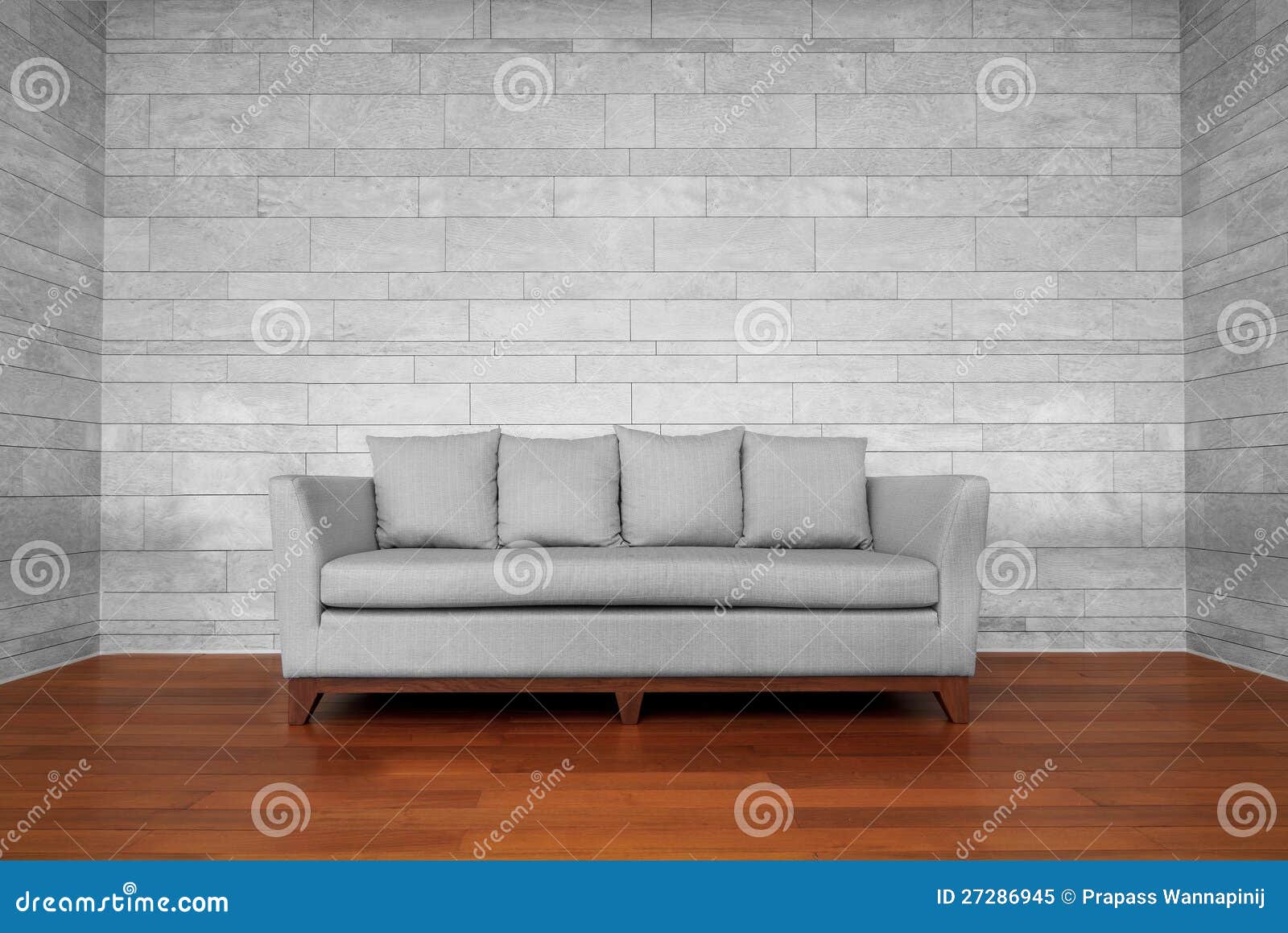 Gray couch chair stock image. Image of relax, relaxation - 27286945
