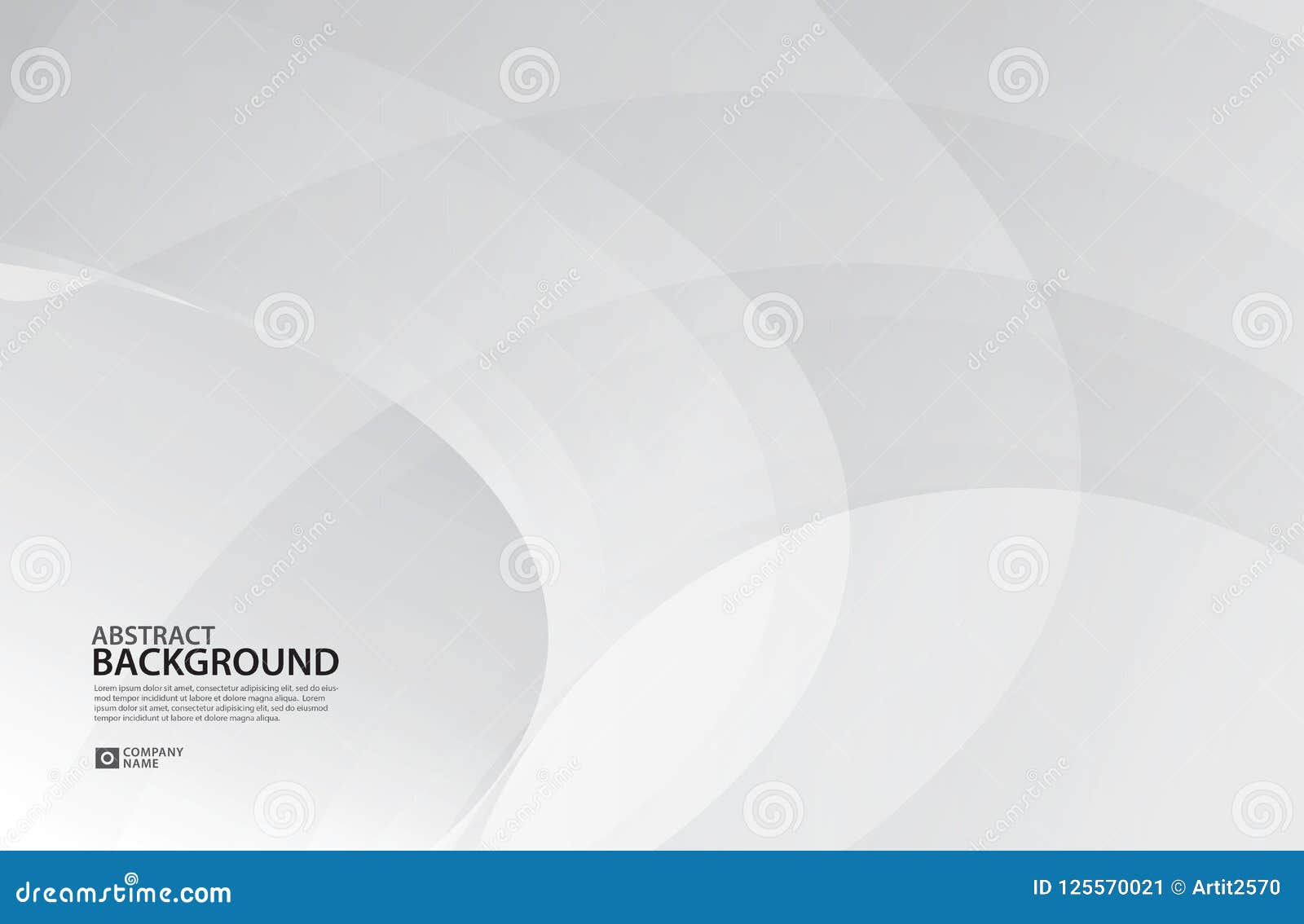 gray curve abstract background