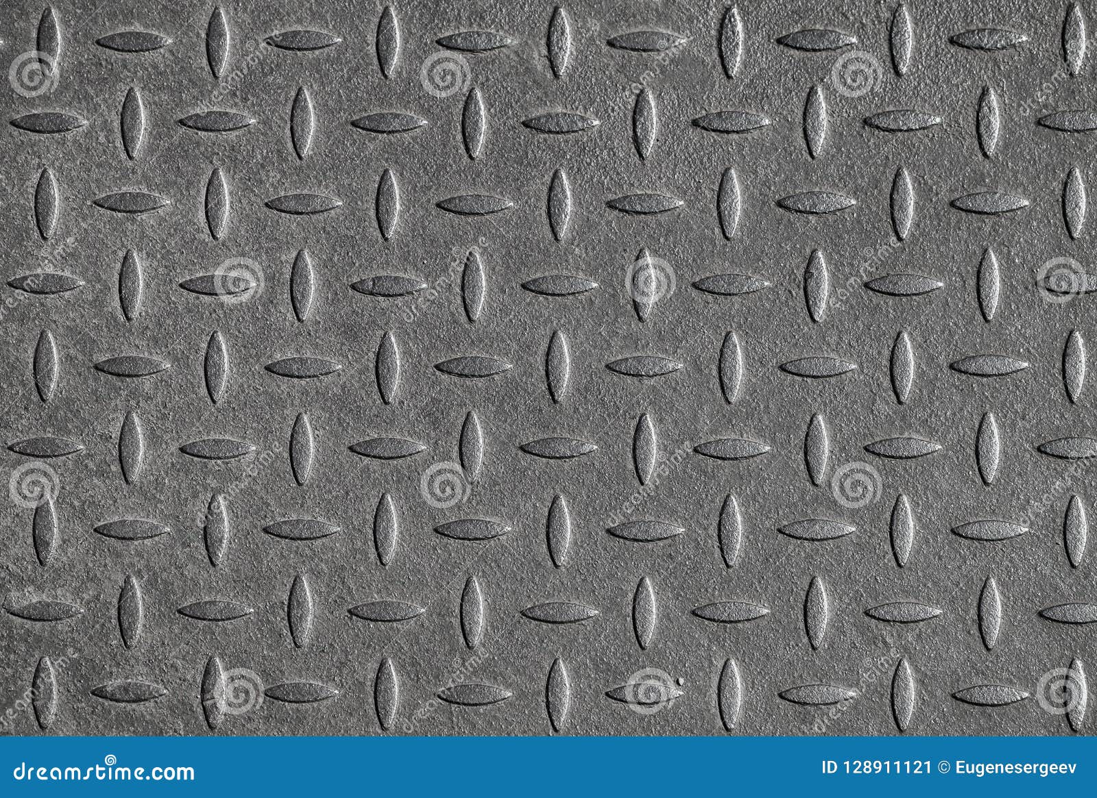 Gray Diamond Plate Metal Wall Pattern Stock Image - Image of dark