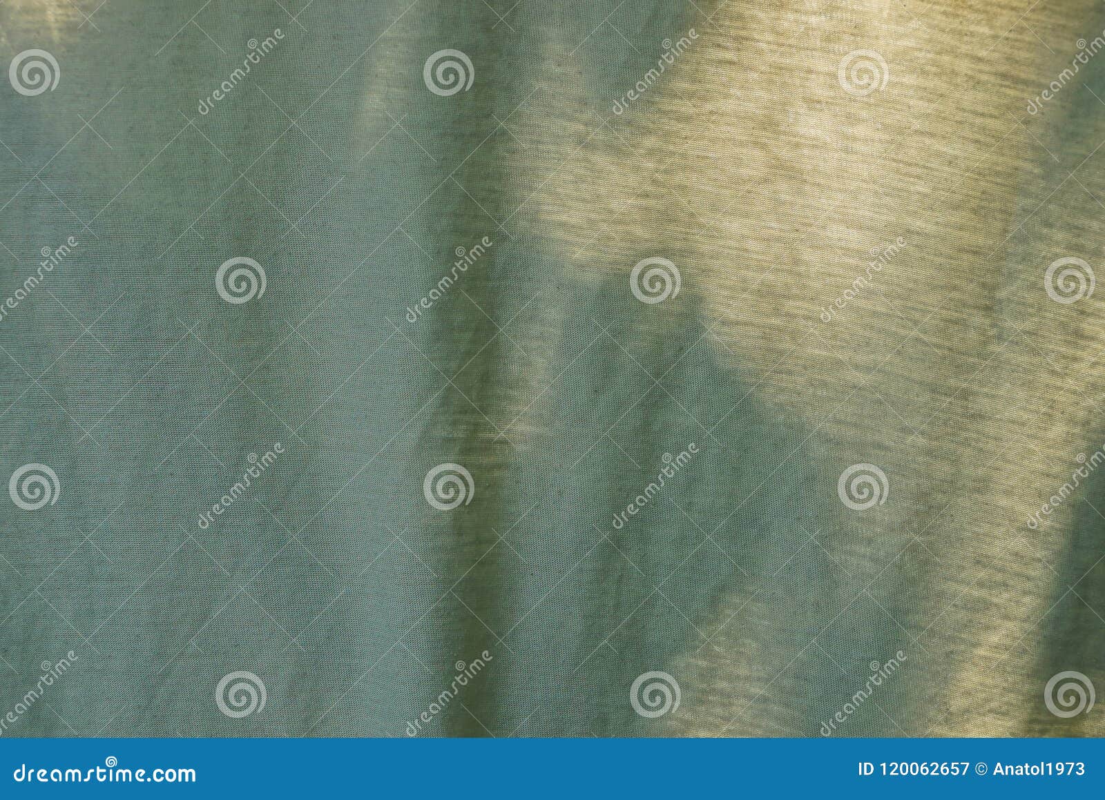 Gray Green Fabric Texture from a Piece of Cloth Stock Image Image of