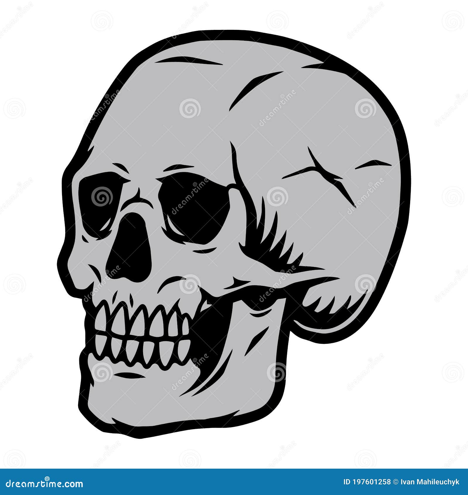 Skull Template Illustrations & Vectors In Blank Sugar Skull Template