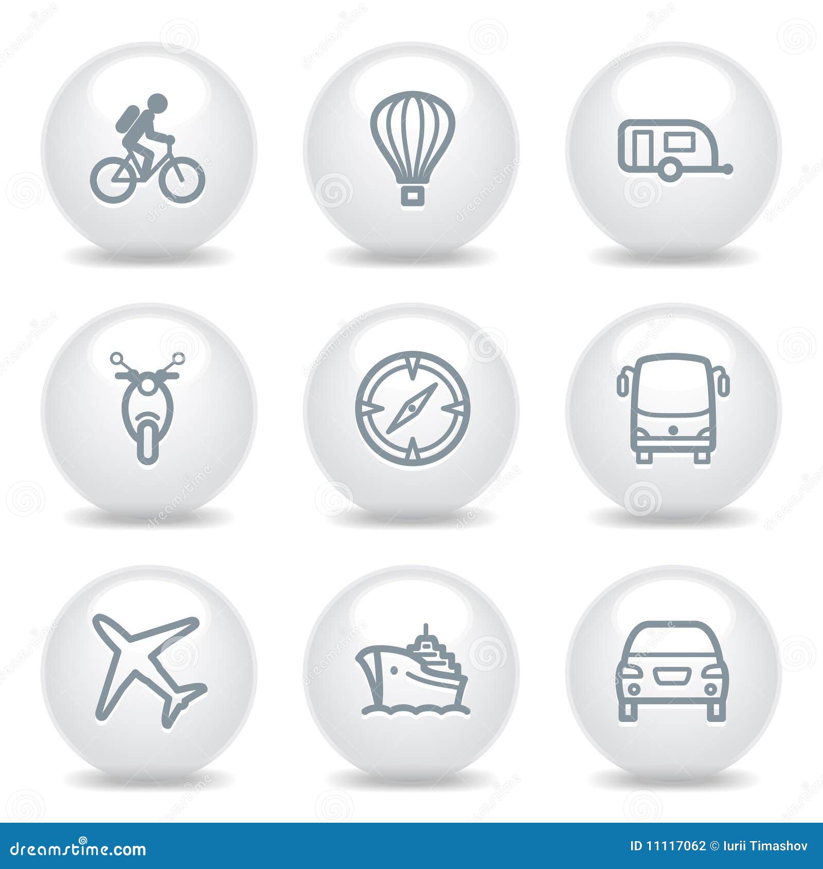 Gray icons set 20 stock vector. Illustration of ship 11117062