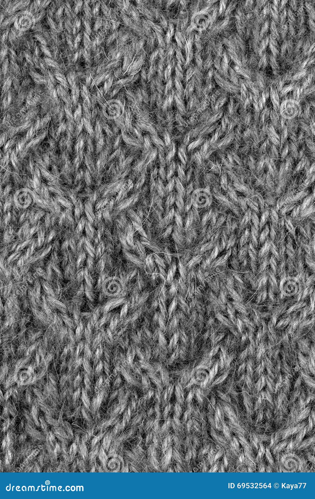 Gray Knitting Background Texture Stock Photo - Image of manufacturing ...