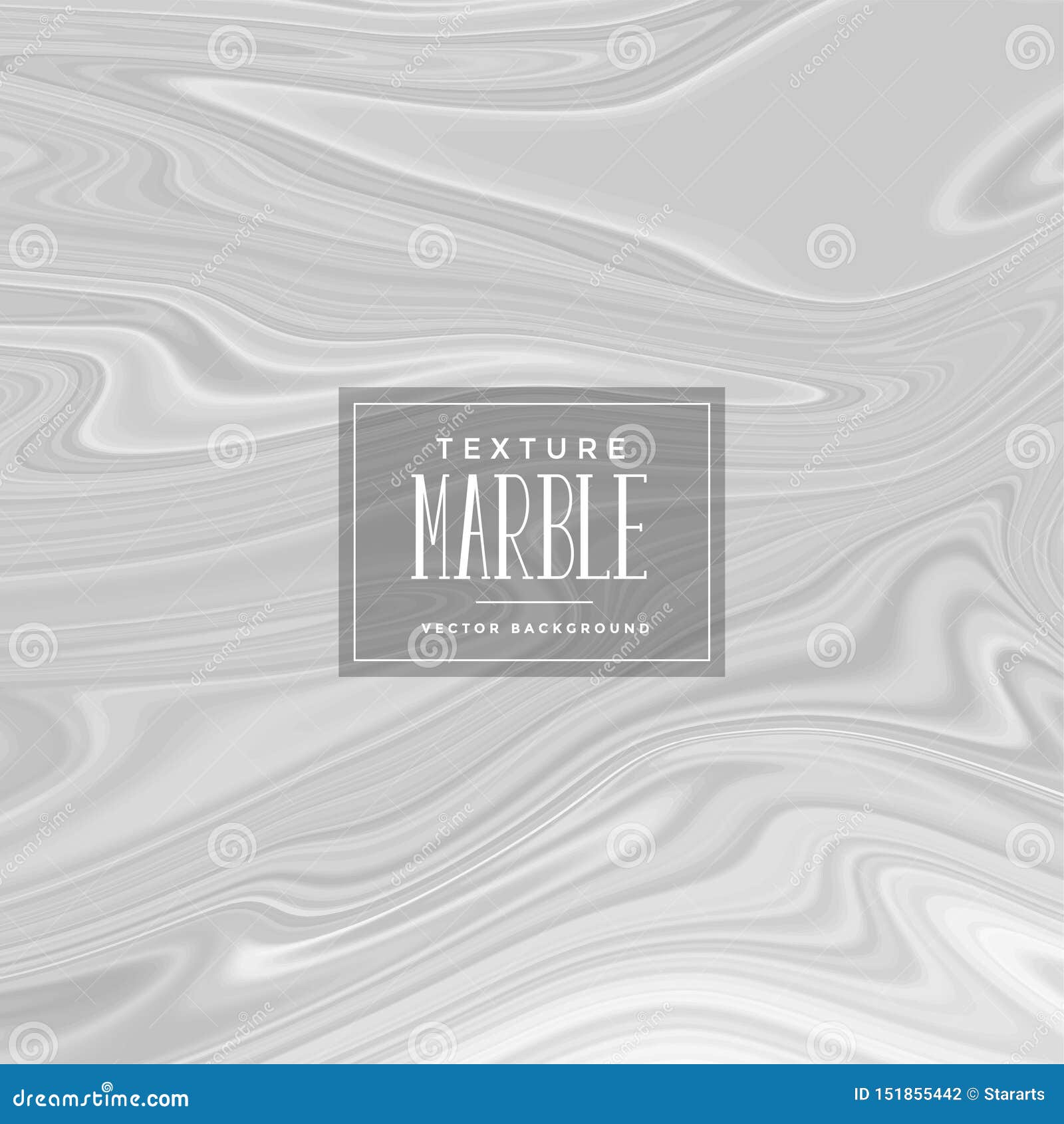 Gray Liquid Marble Texture Background Stock Vector Illustration
