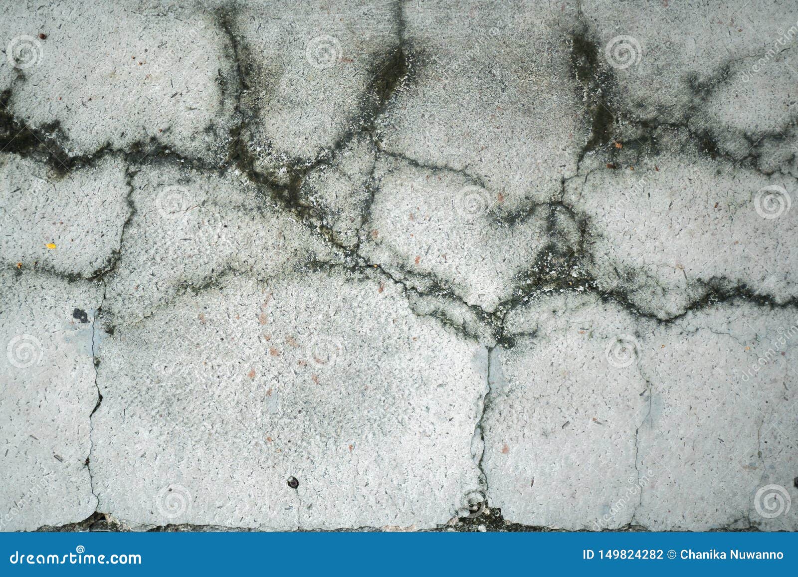 The Old Concrete Floor Old Gray Walls Stock Photo Image Of Messy