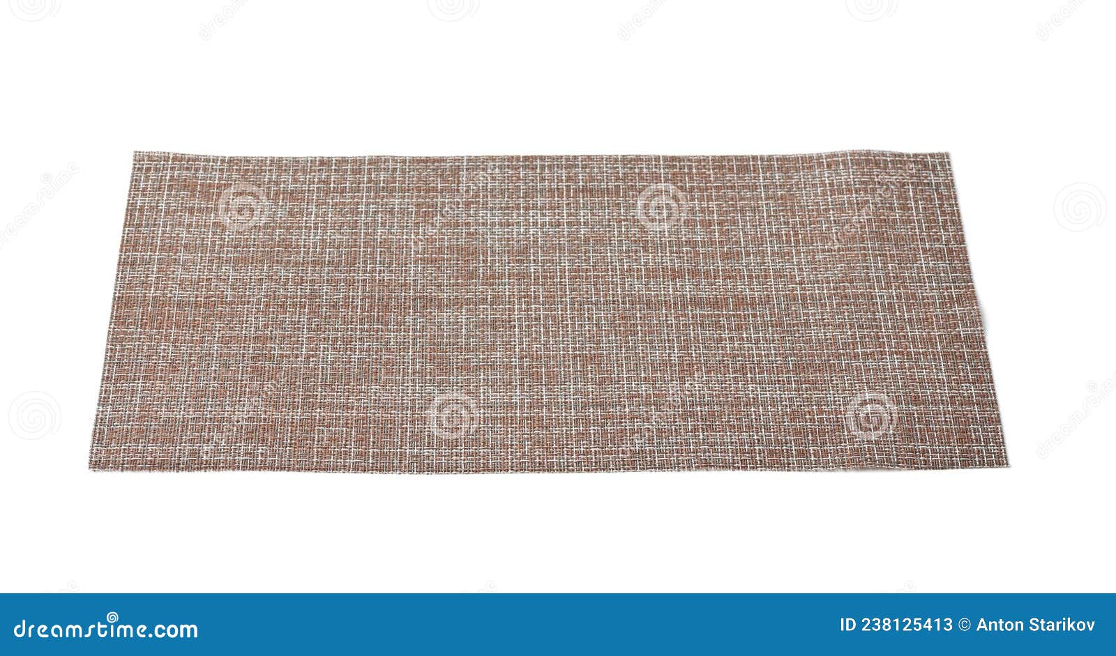 Gray Plastic Wicker Table Placemat Stock Image Image of plastic