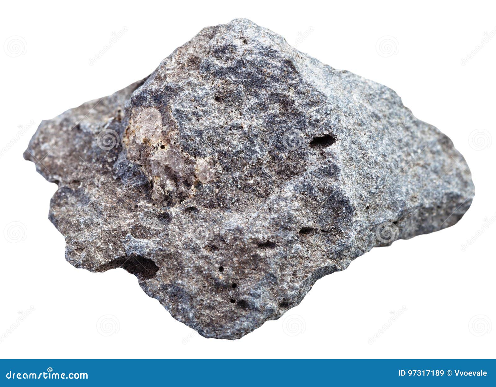 gray porous basalt stone 