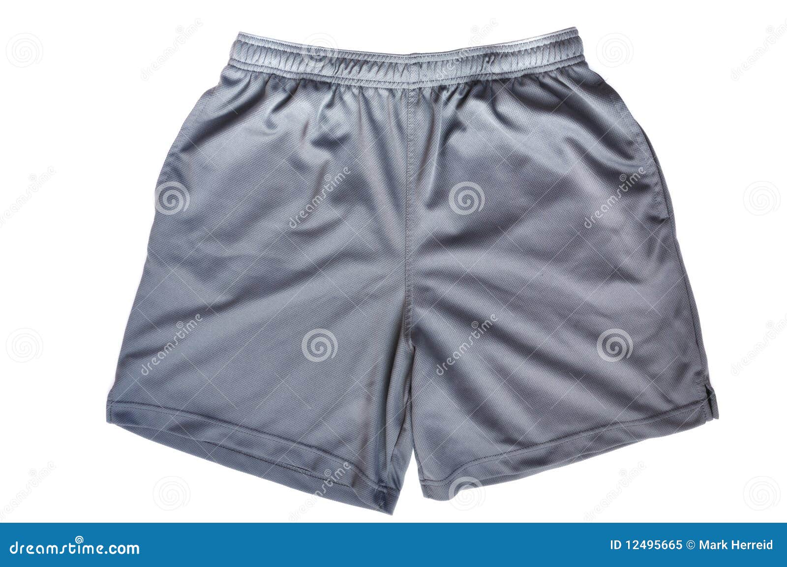Gray Shorts stock image. Image of isolated, grey, pants - 12495665