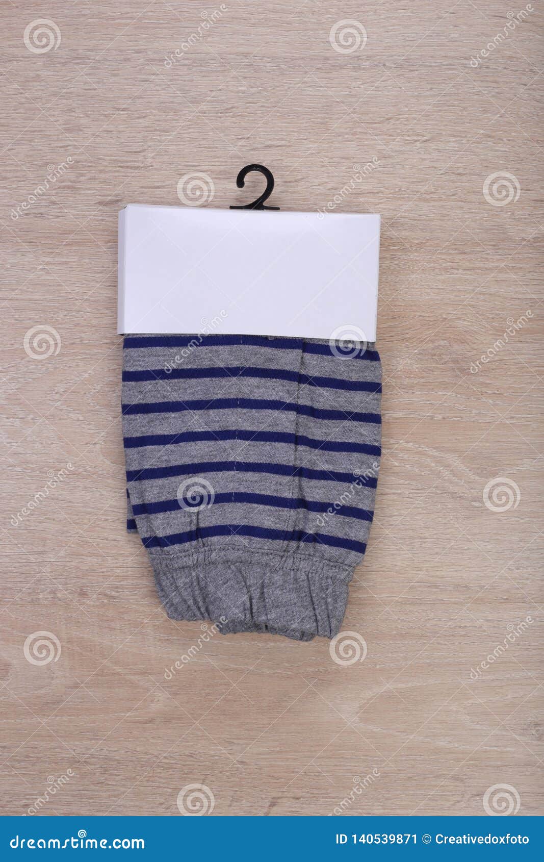Gray Striped Blue Men Boxer Shorts Stock Image - Image of male, textile ...