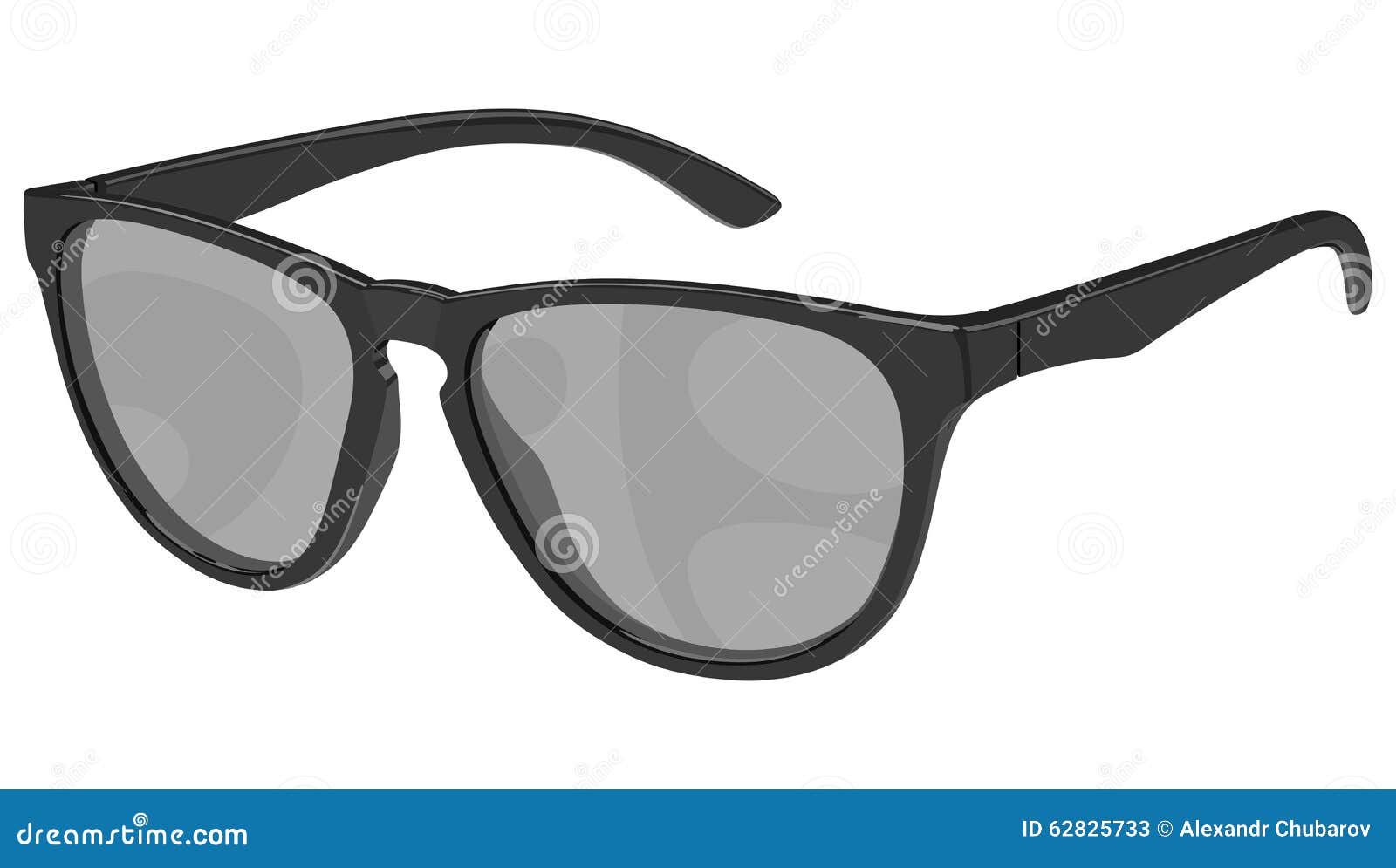 Vector Single Cartoon Sunglasses Stock Illustration - Download Image Now -  Adult, Arts Culture and Entertainment, Clip Art - iStock