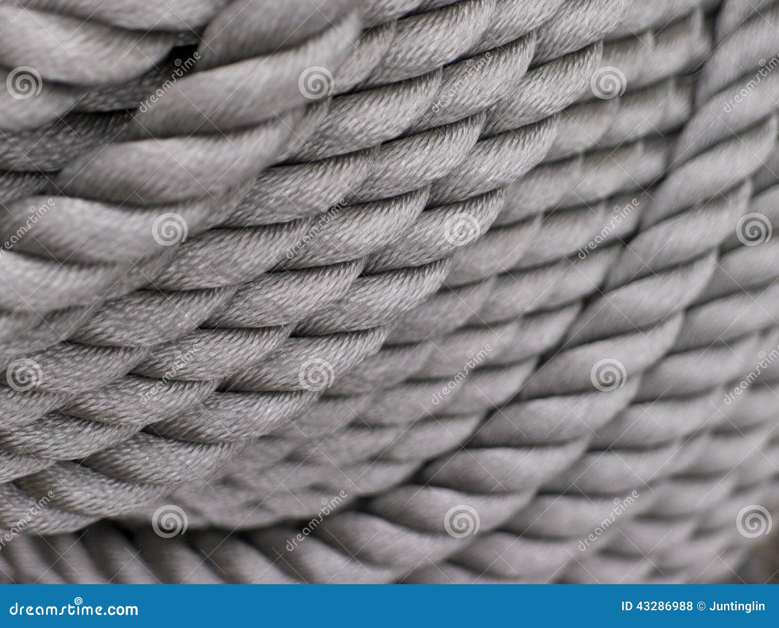 Gray Thick Rope foto de stock. Imagem de volta, giro 43286988