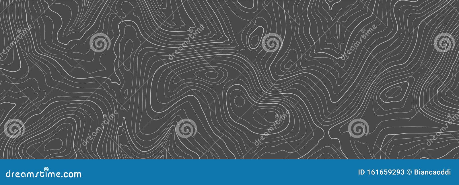 gray topographic line contour map background, geographic grid map