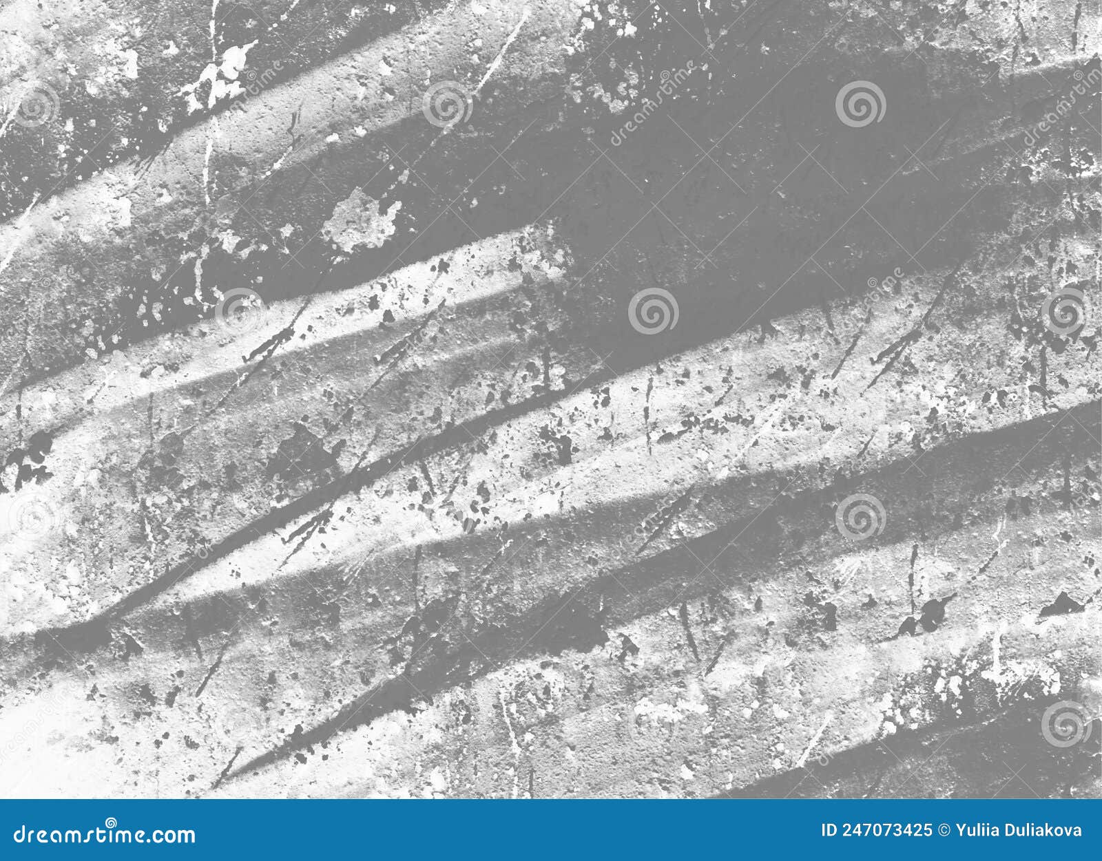 Gray White Background Texture of Rough Brushed Paint. Digital Illustration Imitating Texture