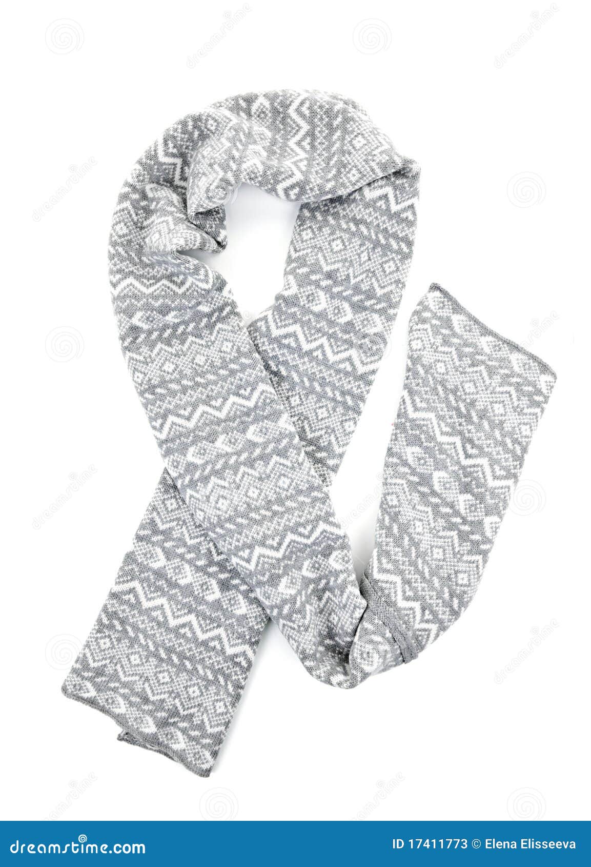 Gray winter scarf stock image. Image of pattern, cashmere 17411773