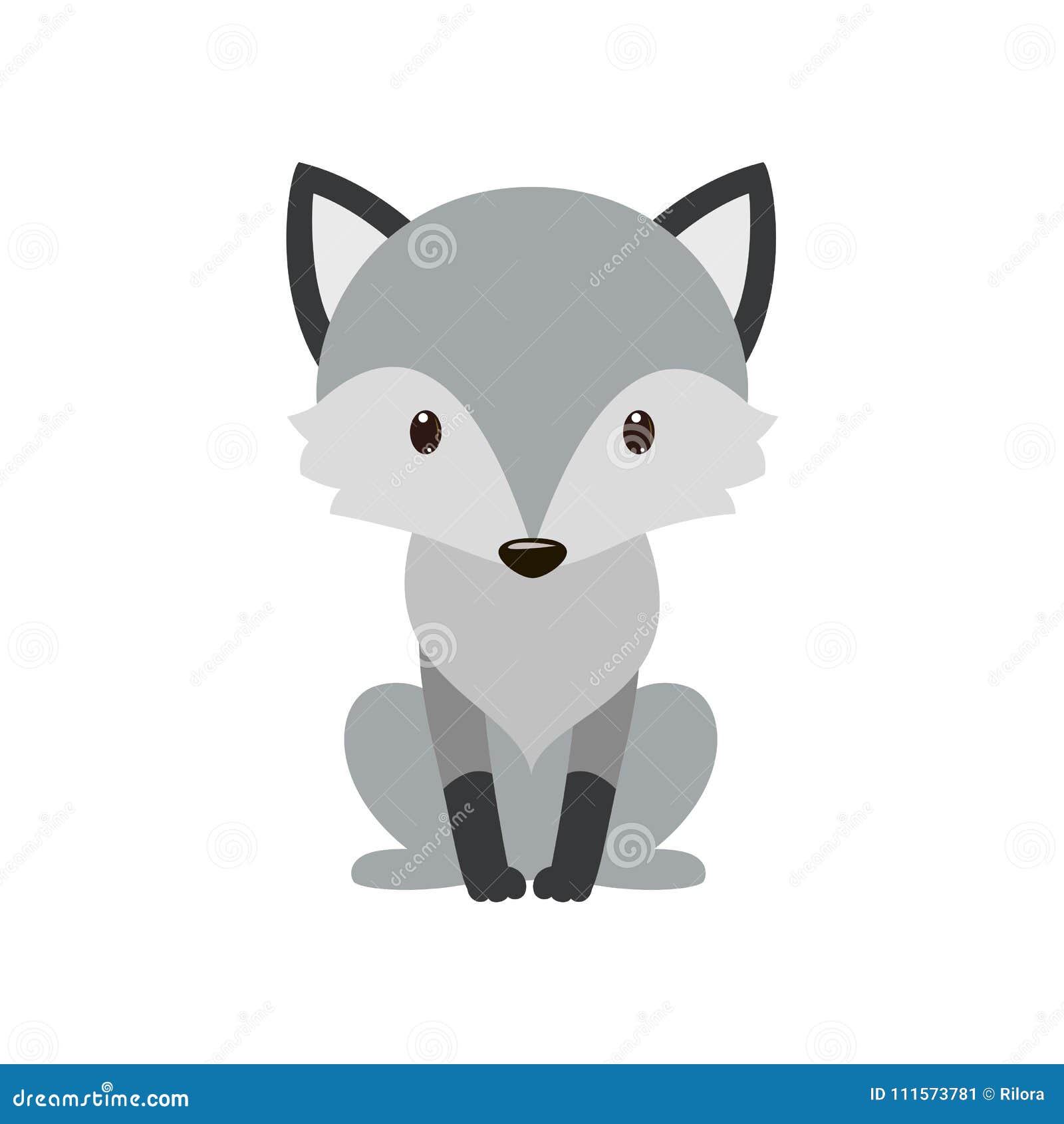 Grey cartoon characters deals