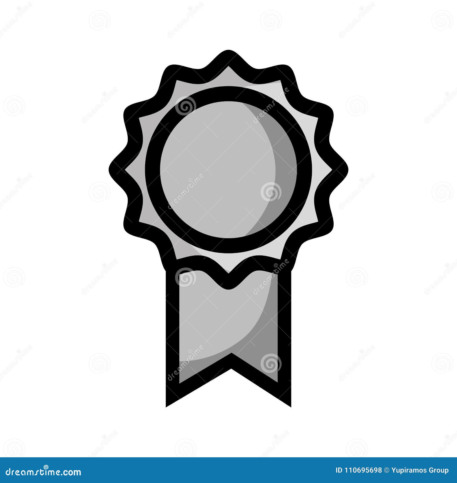 Download Grayscale School Medal Symbol To Intelligent Student Stock ...