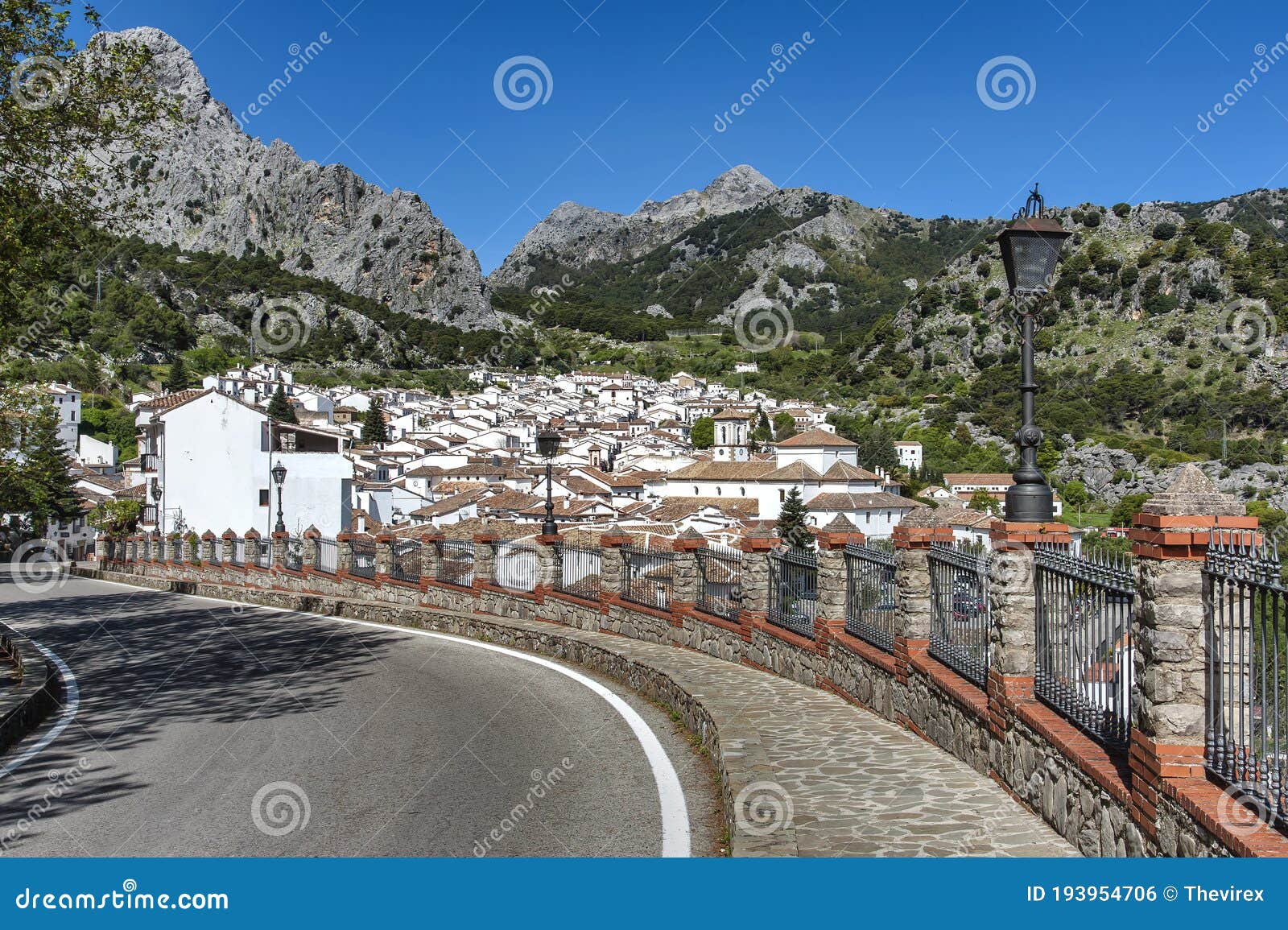 grazalema, ruta de los pueblos blanco, andalusia, spain