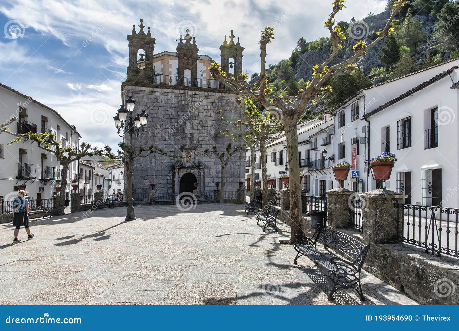 grazalema, ruta de los pueblos blanco, andalusia, spain