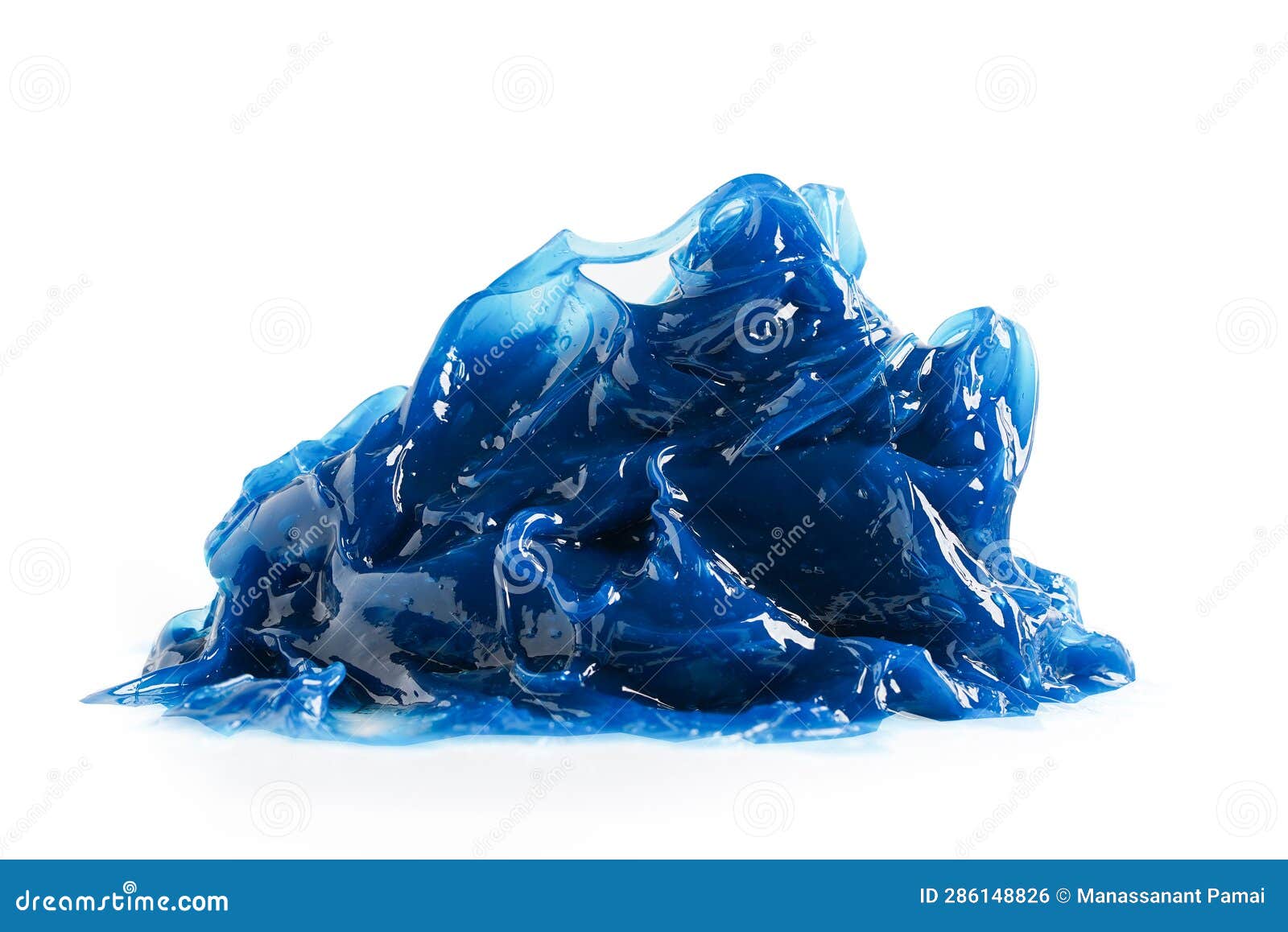 Grease, Blue Premium Quality Synthetic Lithium Complex Grease Isolated