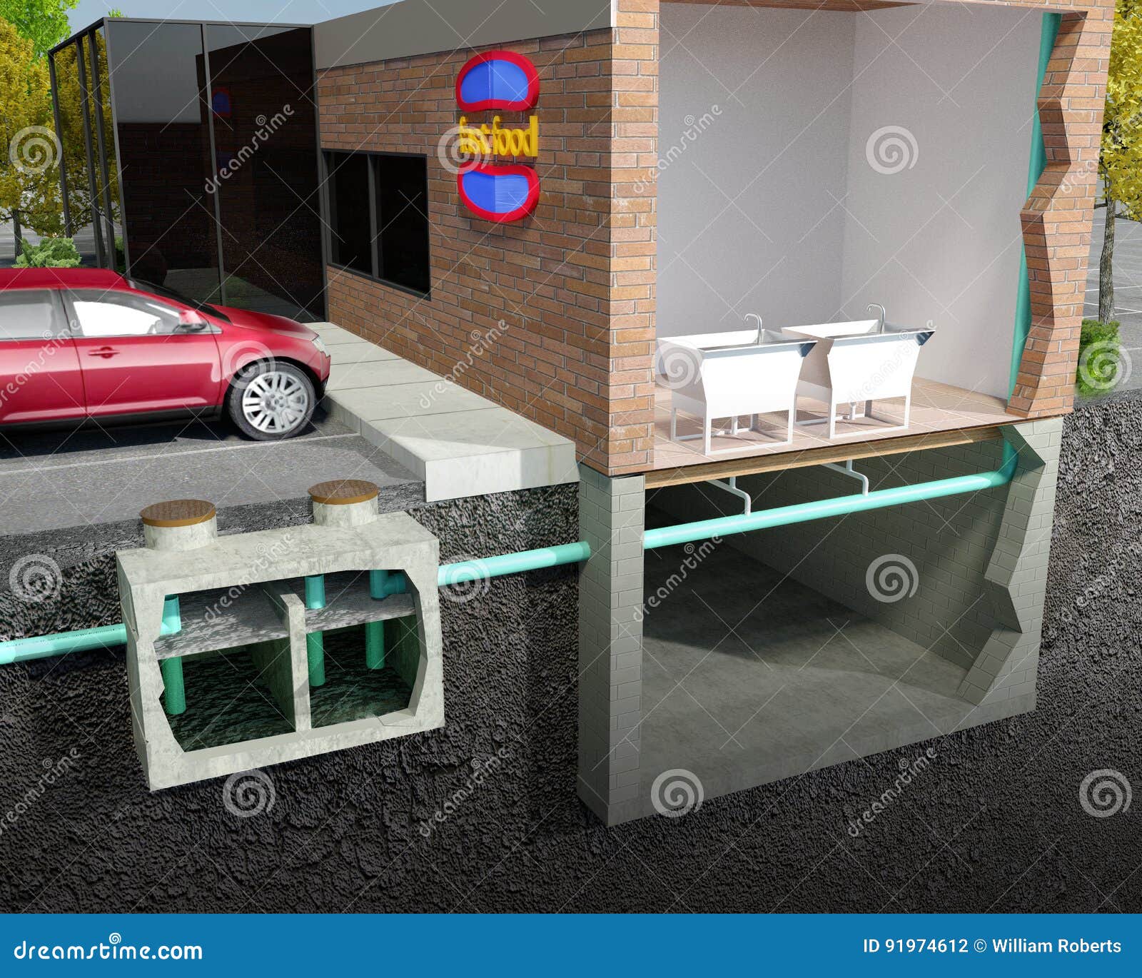 grease interceptor/grease trap 