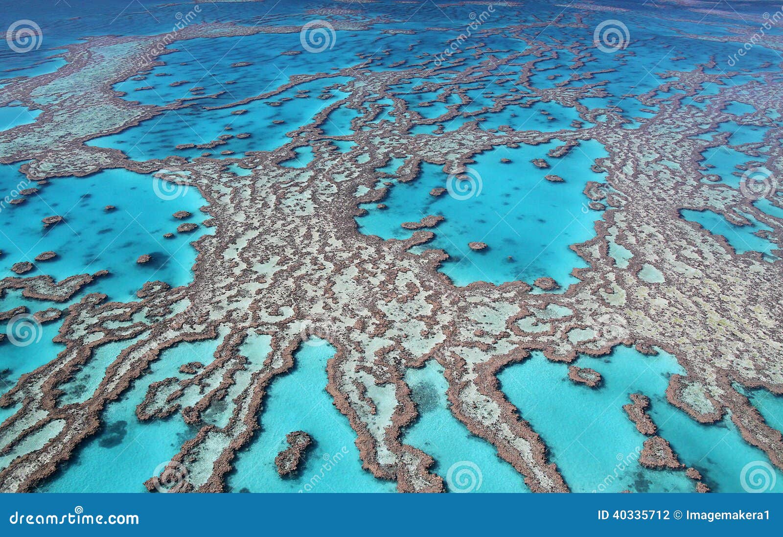 great barrier reef colours