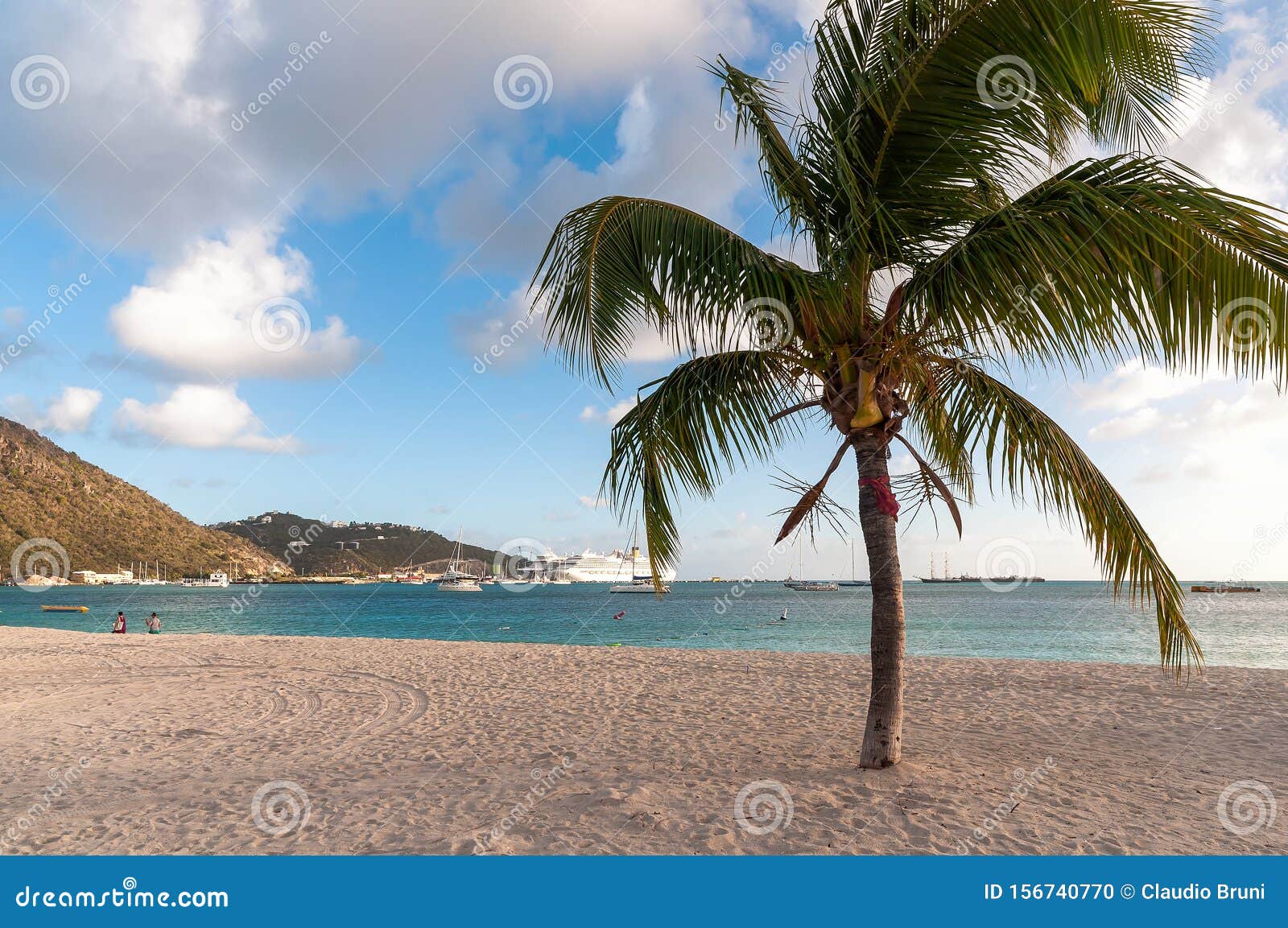 Great Bay Beach - Philipsburg Sint Maarten Saint Martin - Caribbean ...