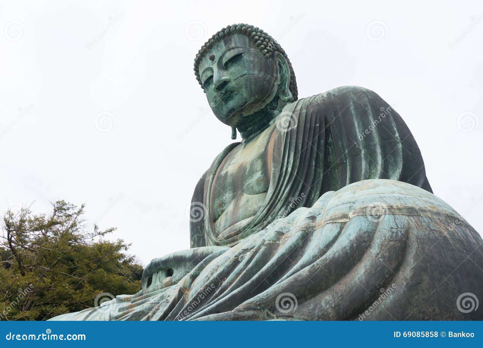 The Great Buddha (Daibutsu) in the Kotoku-in Temple, Kamakura, Japan