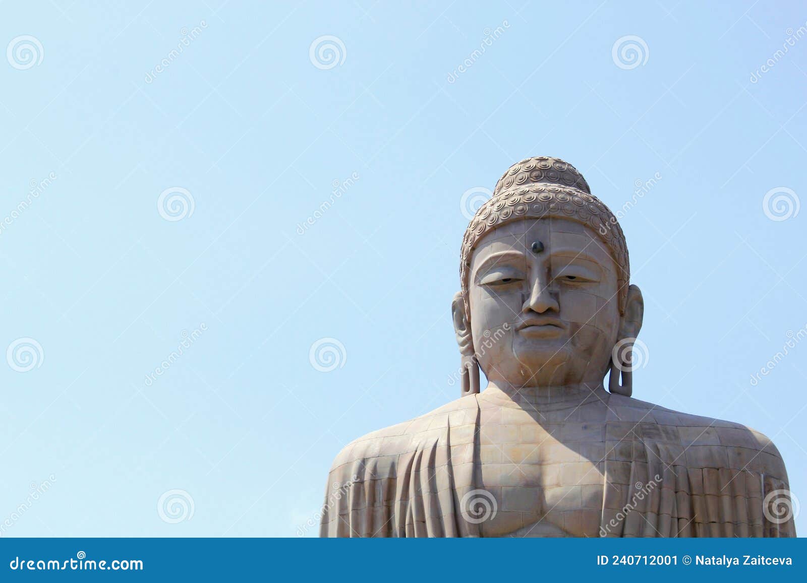 The Great Buddha Statue. Bodh Gaya, India Stock Image Image of pray